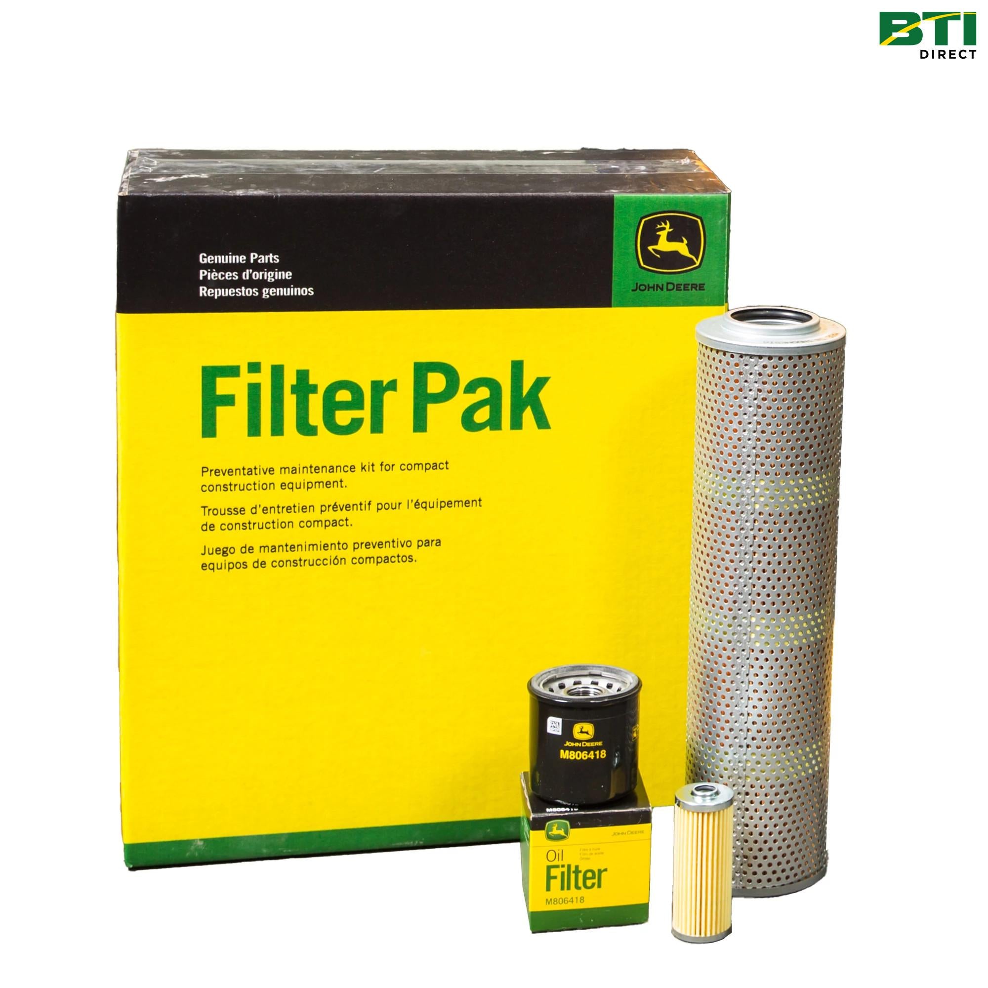 AT534504: 500 Hour Filter Pak for Compact Construction