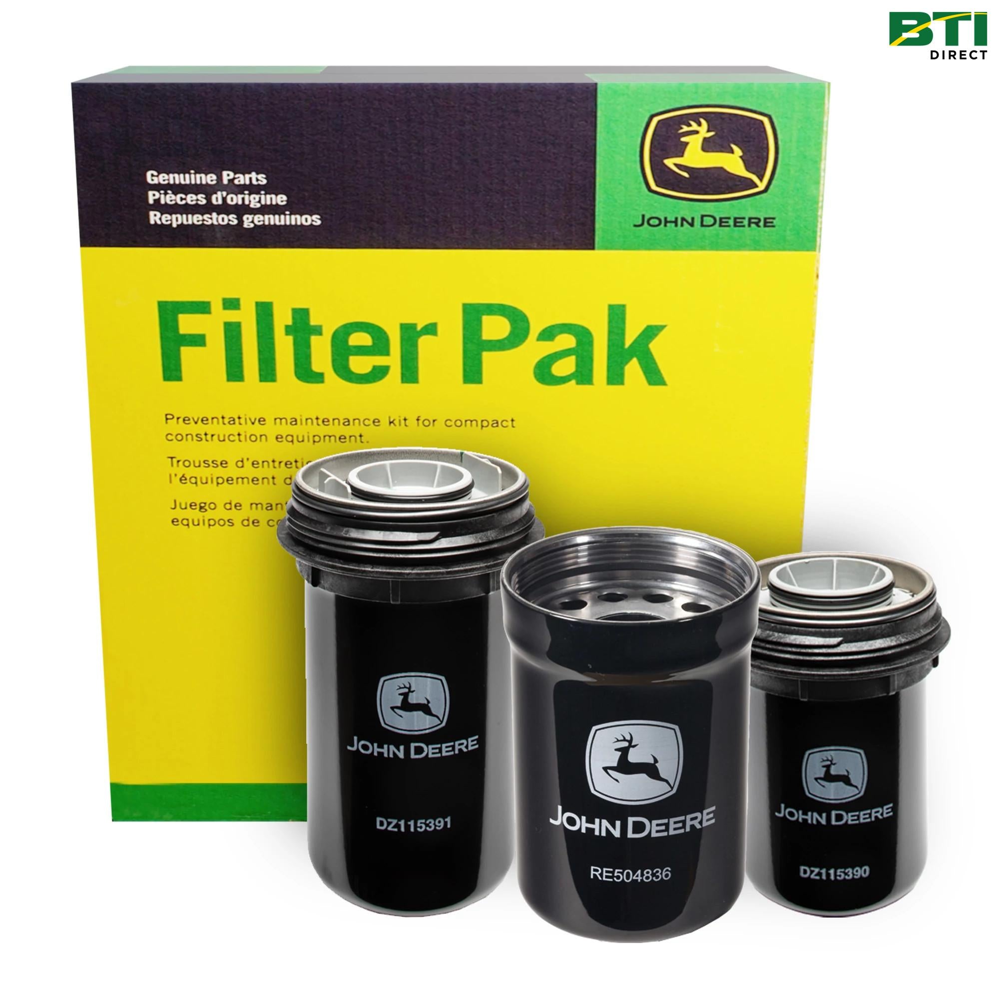 AT536289: 500 Hour Filter Pak for Compact Construction