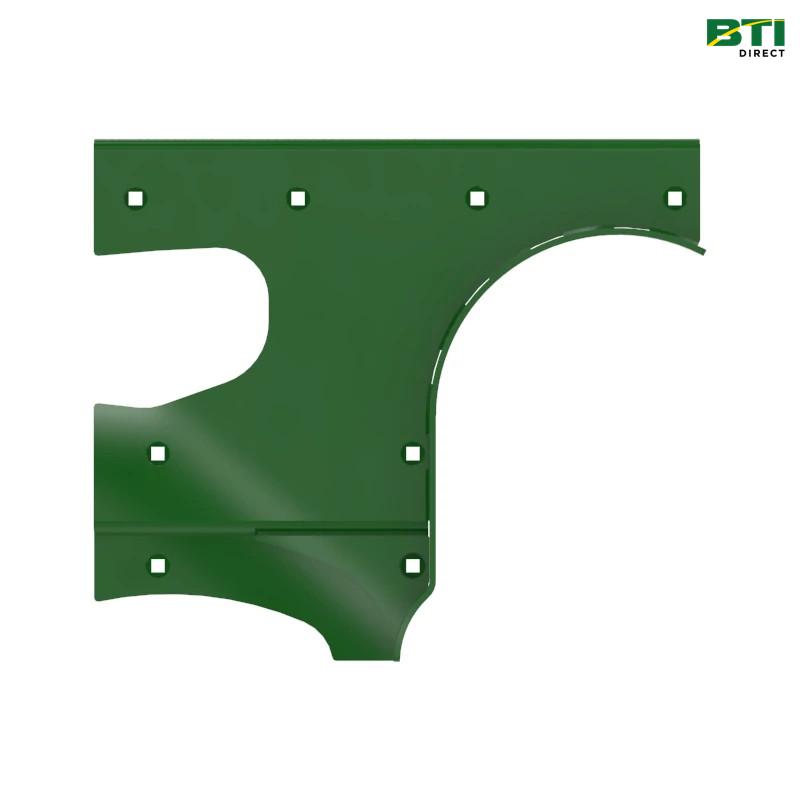 AXE36290: Lower Feed Roll Wear Plate, Left Side Assembly