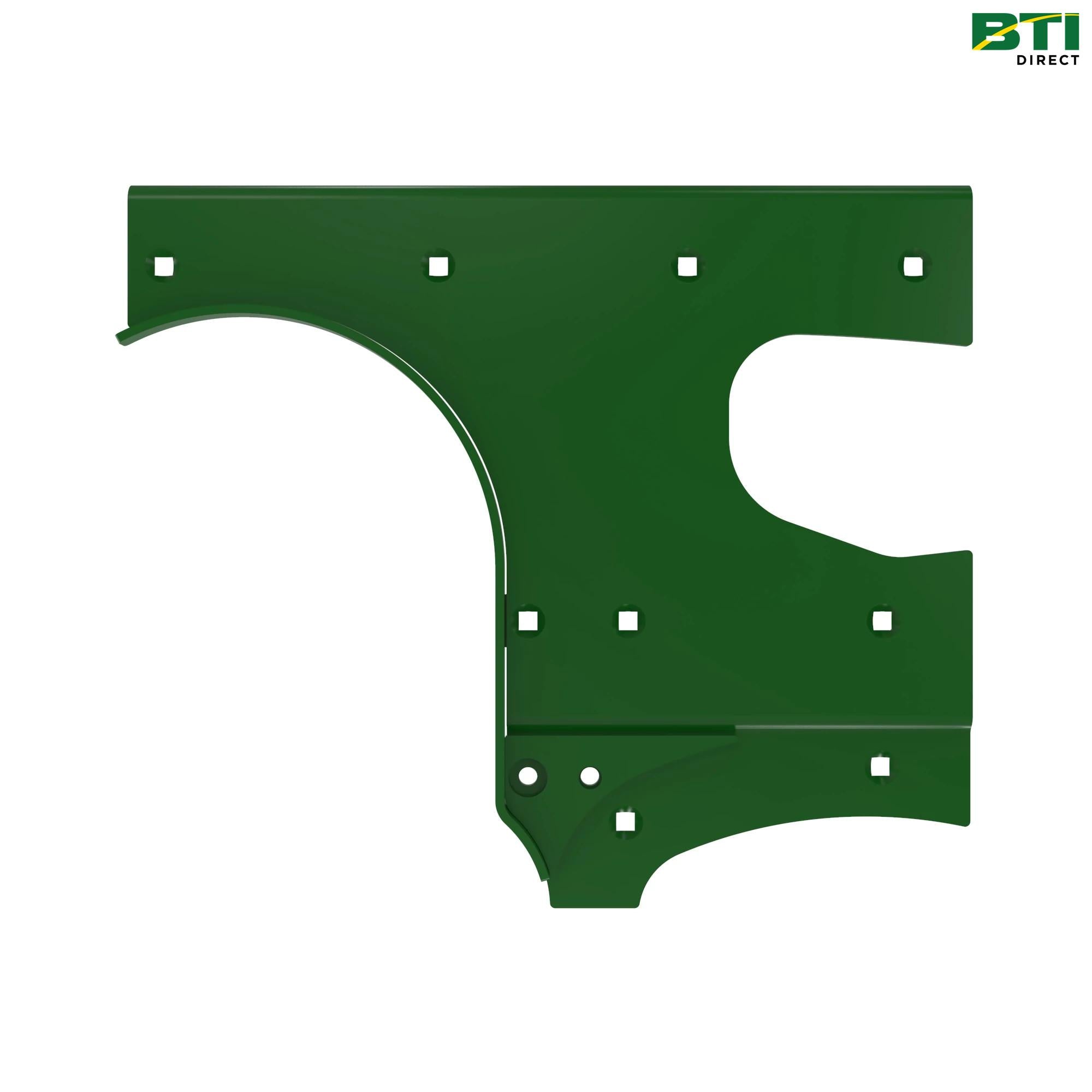AXE55534: Front Lower Feed Roll Wear Plate, Right Side Assembly