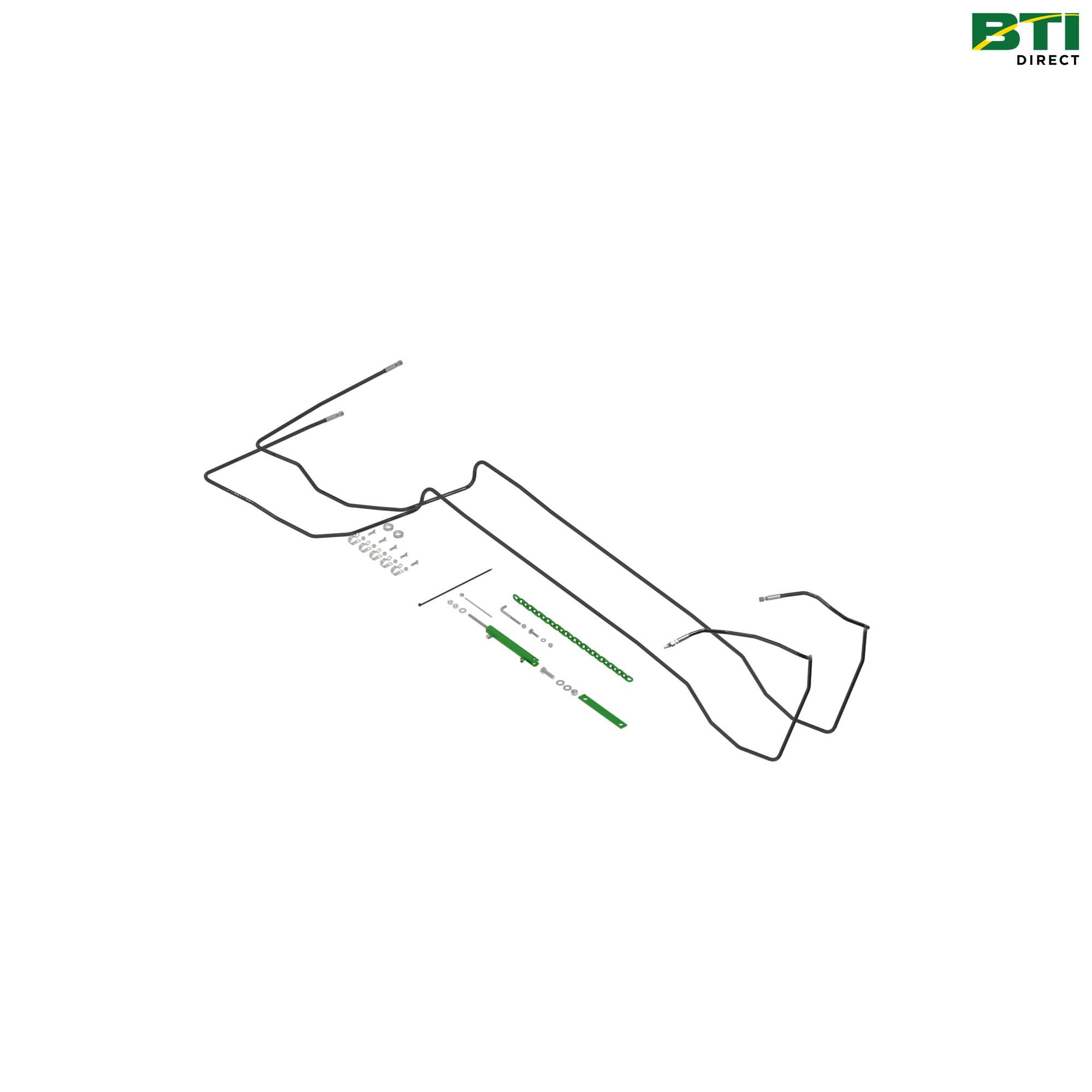 BE24263: Hydraulic Pickup Lift Cylinder Attachment with Adjustable Downstop