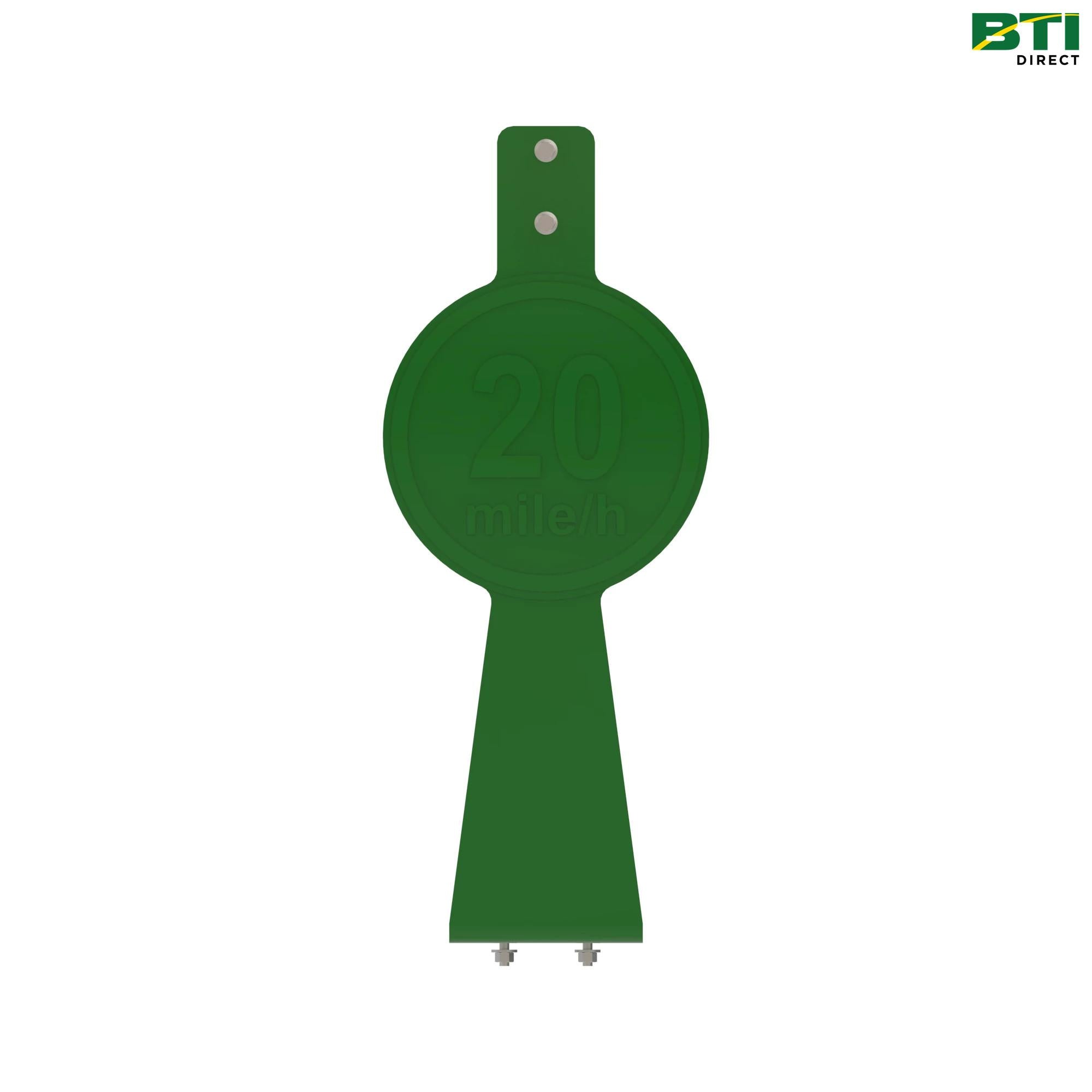 BE33007: Slow Moving Vehicle (SMV) Emblem Support Attachment