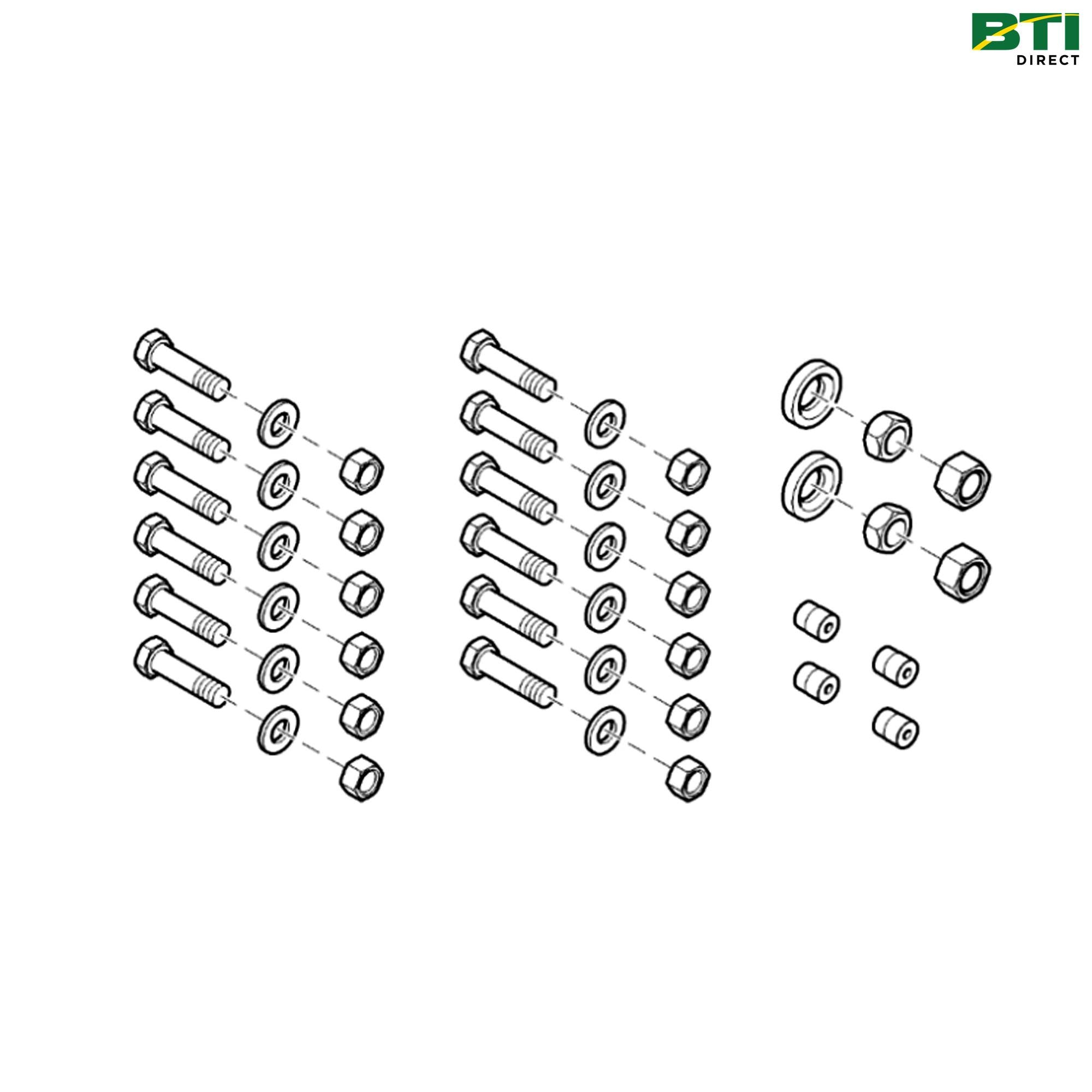 BH92138: Final Drive Axle Extension Hardware Extension Kit