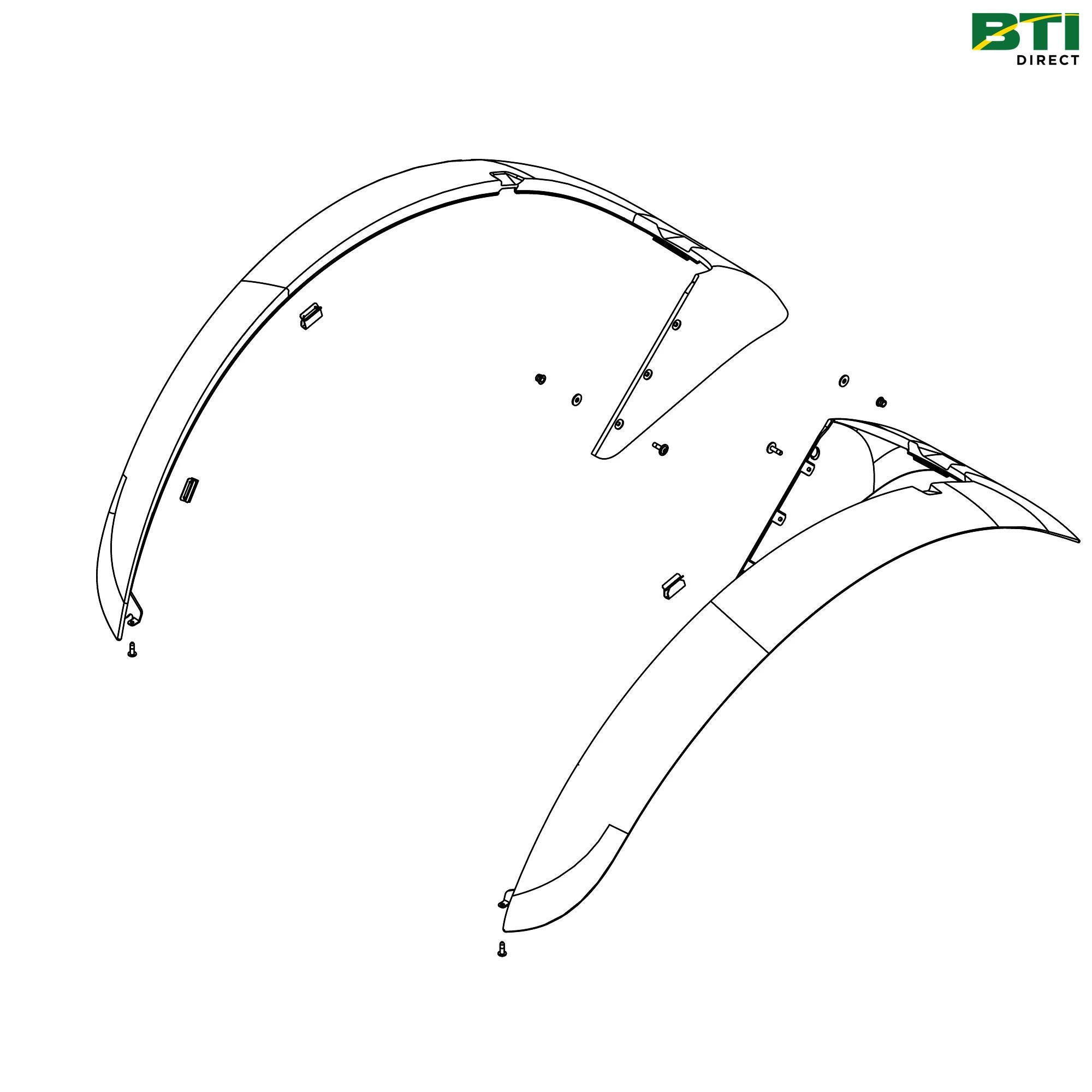 BL15477: Rear Fender Extension