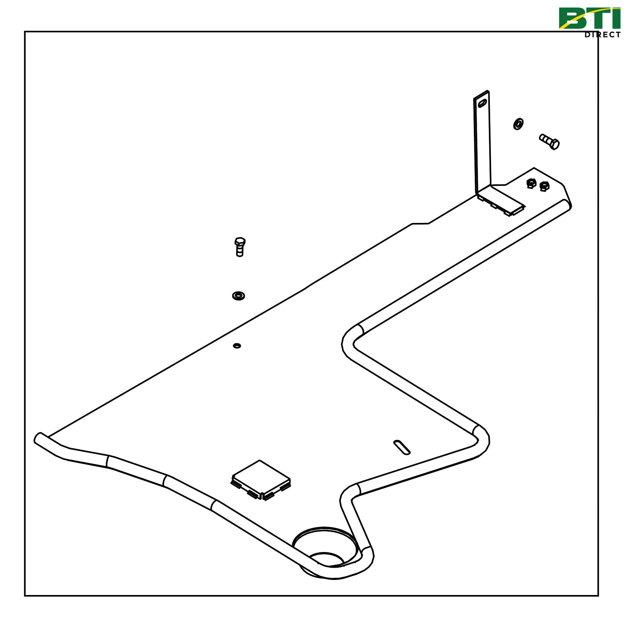 BL15554: Fuel Tank Bottom Guard Attachment