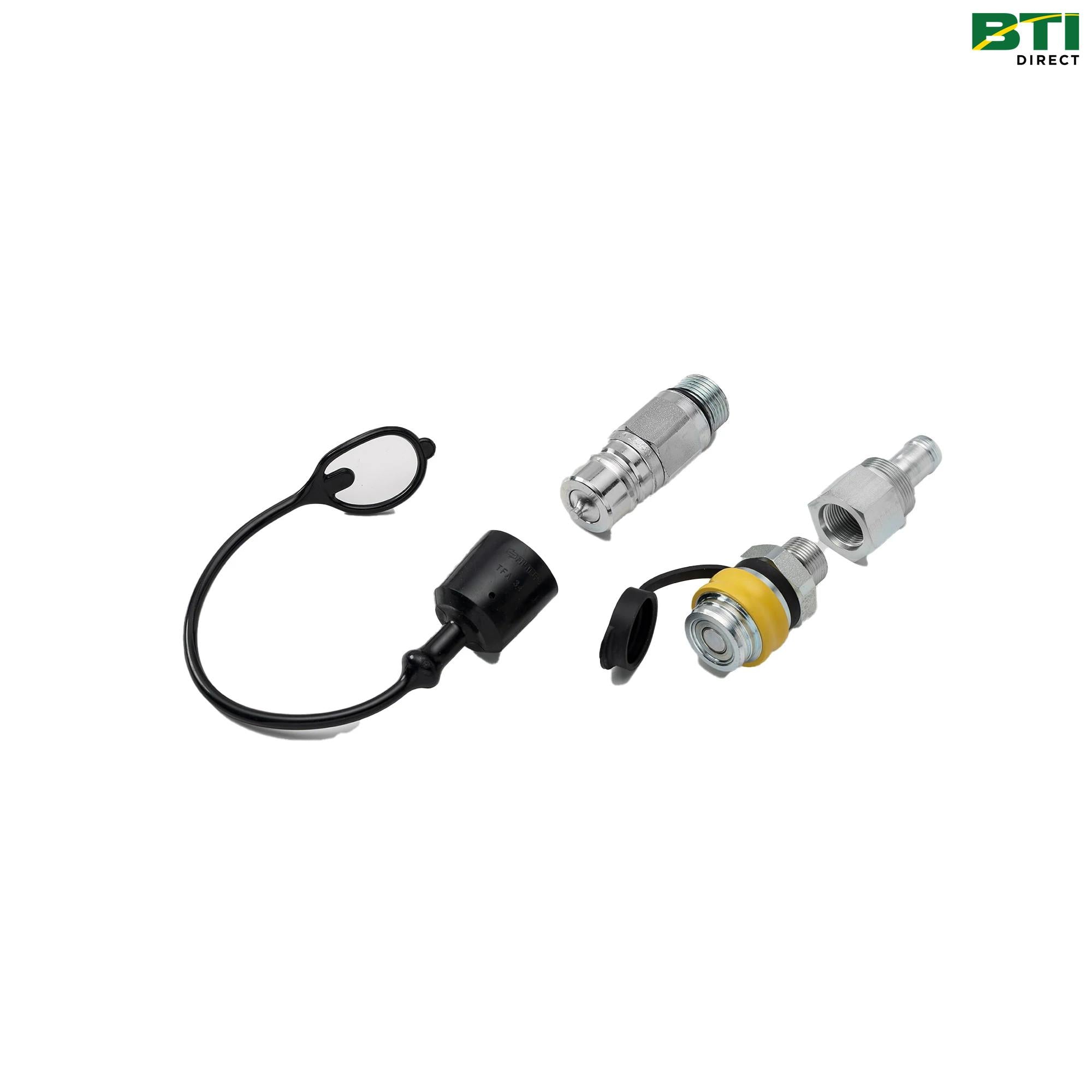 BL15673: Oil Return Breakaway Coupler Attachment with Quick-Connect Socket, Size 20