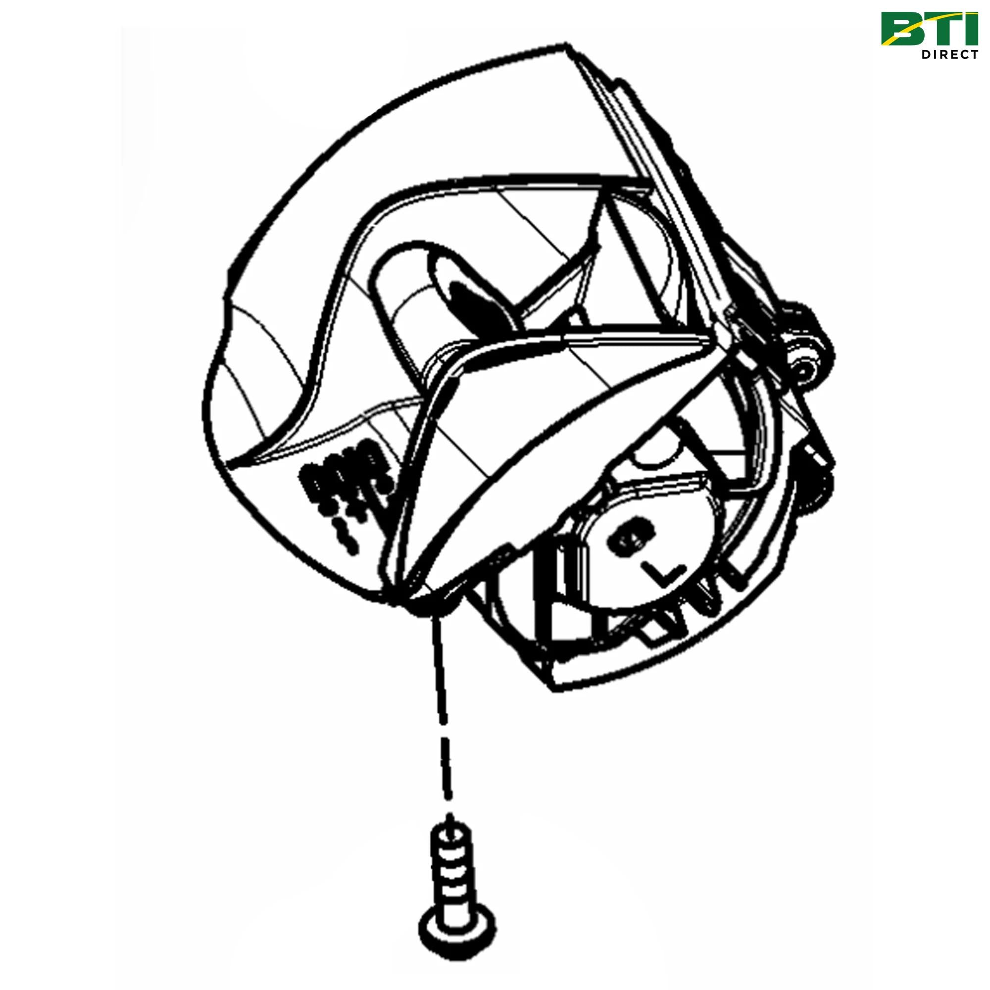 BL15935: REMAN Hitch and SCV Control Attachment