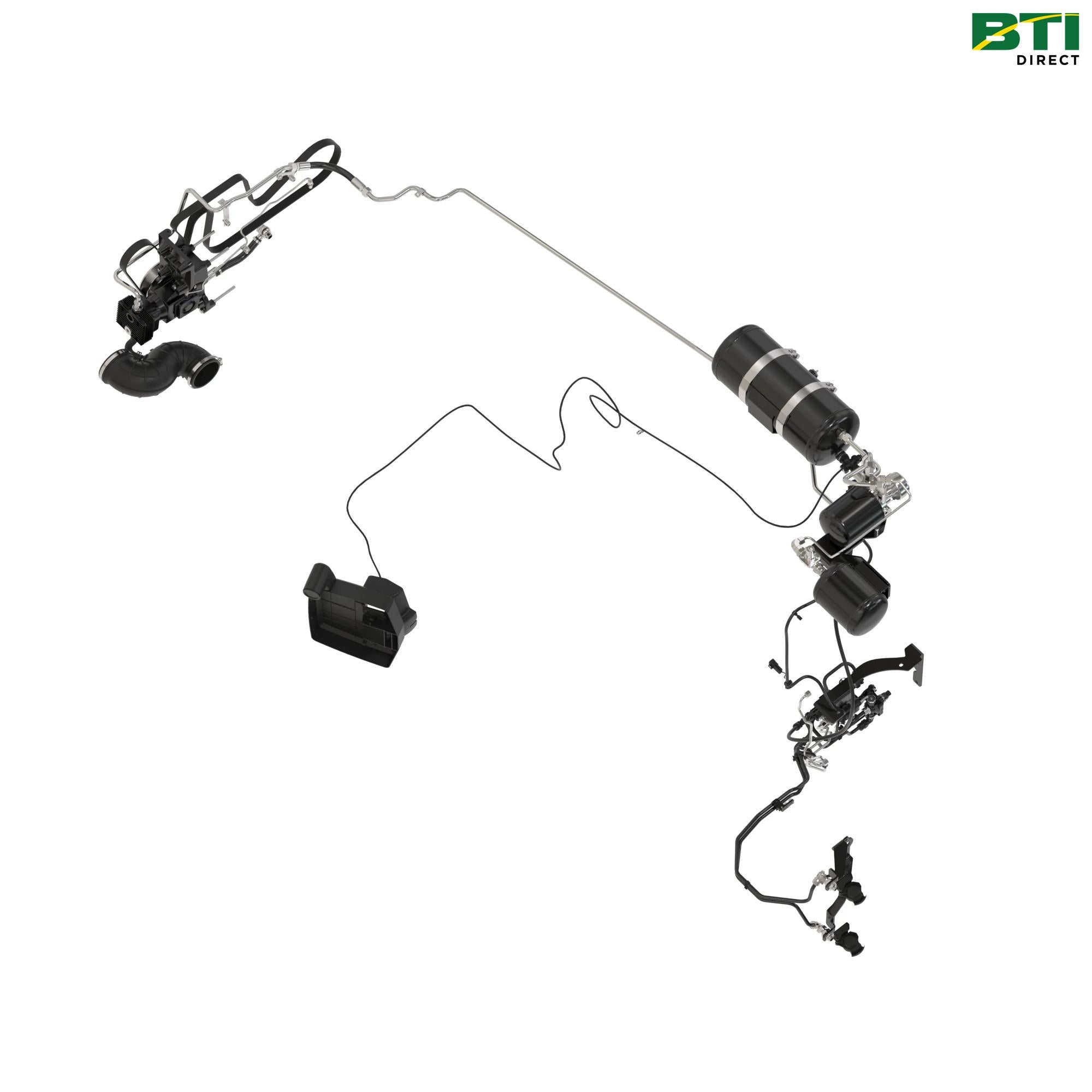 BL16044: Air Trailer Brake 2L Valves and Couplers Attachment without Front Axle Brake