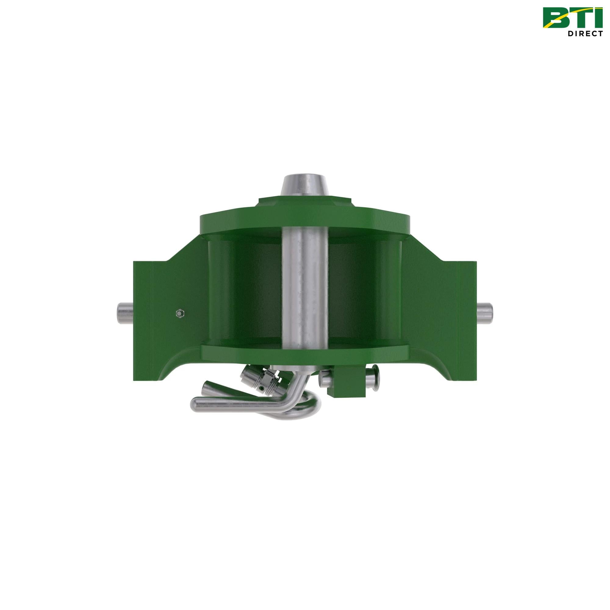 BL16535: Wagon Hitch Attachment with Cuna Coupling for 360 mm Rail, Type D3, Height Adjustable