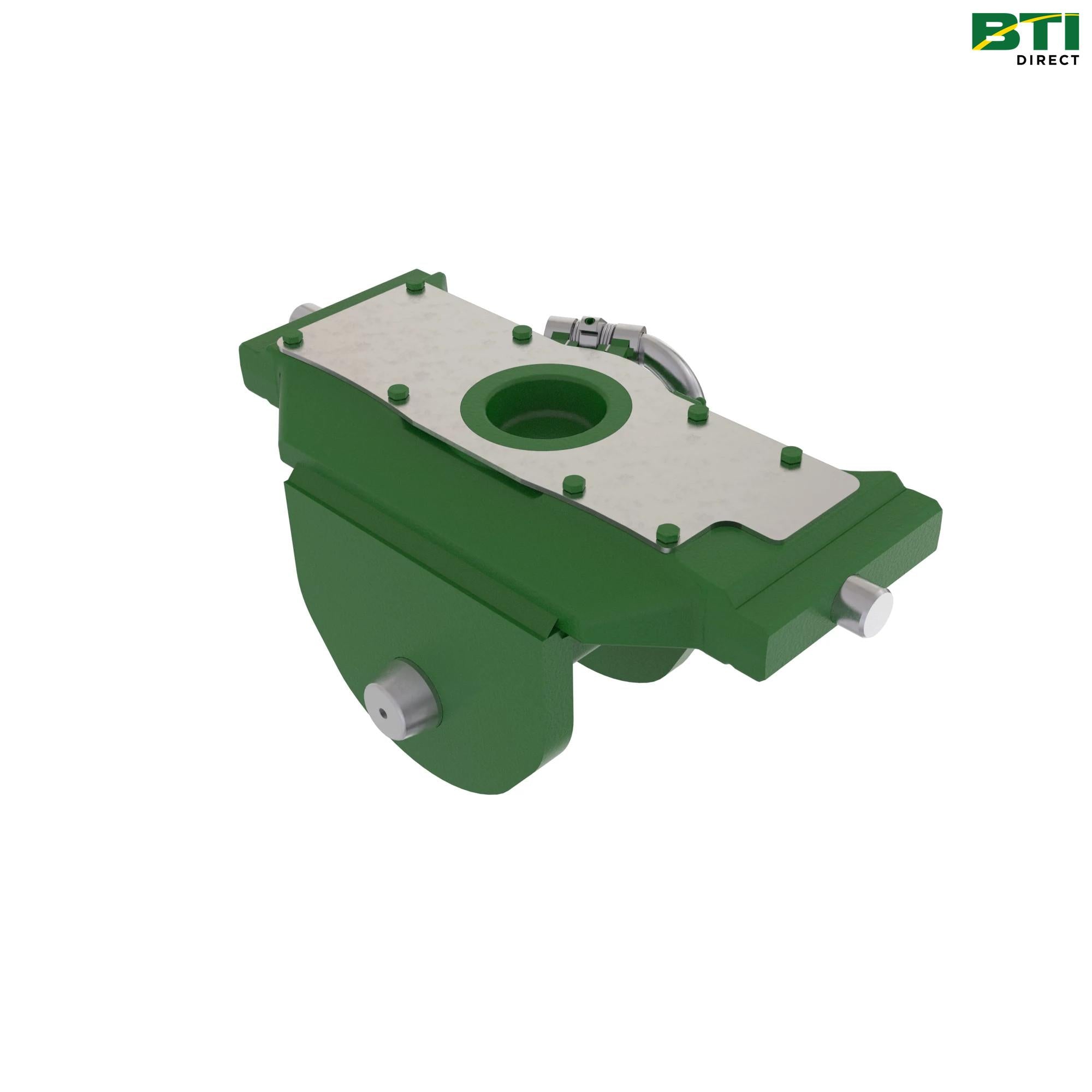 BL16536: Wagon Hitch Attachment with Cuna Coupling for 360 mm Rail, Type D2, Height Adjustable
