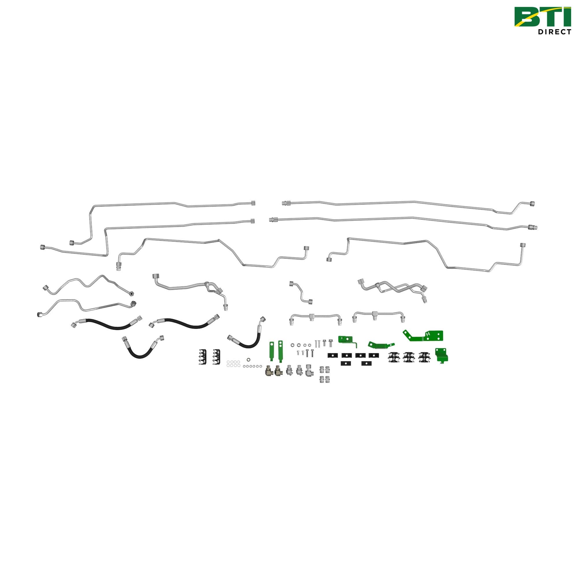 BL16556: Front Hitch Oil Lines and Fittings Attachment