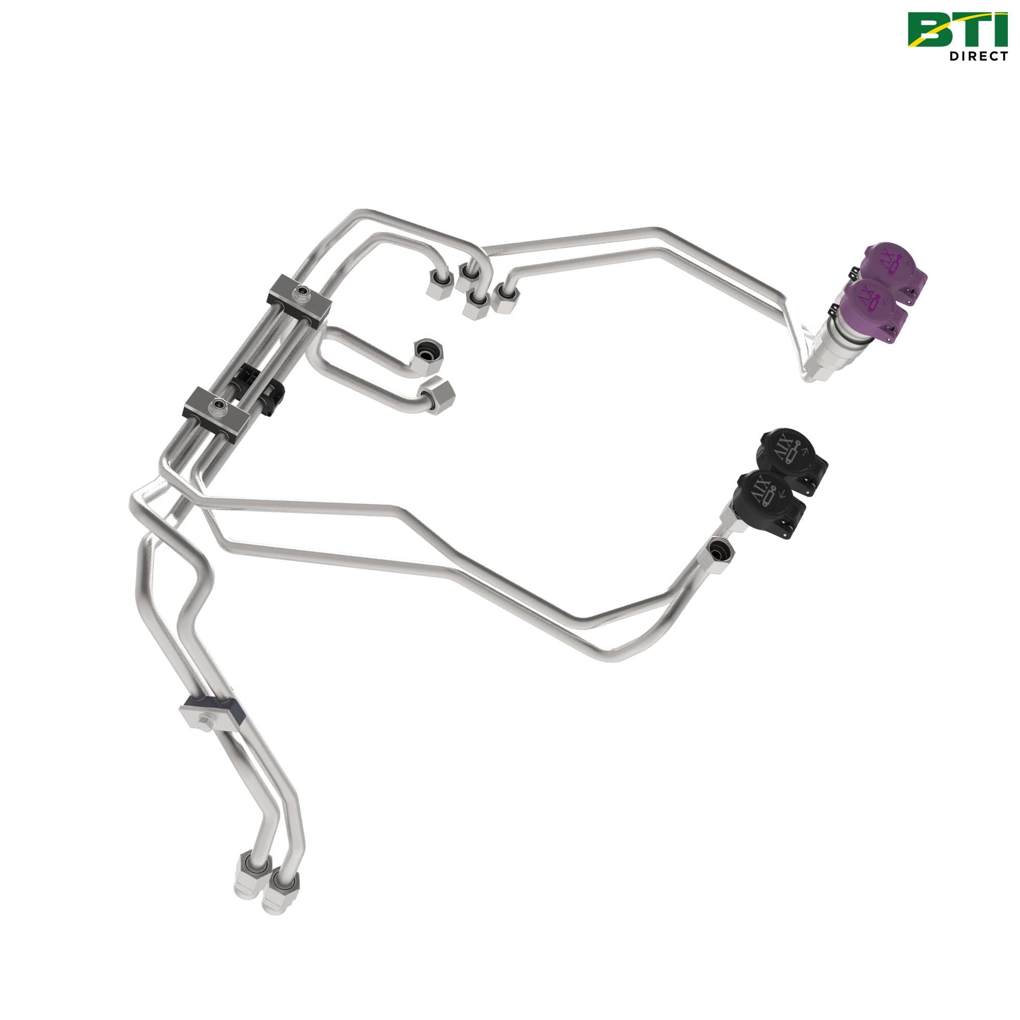 BL16561: Oil Line Attachment for 2nd Front SCV via Diverter Valve