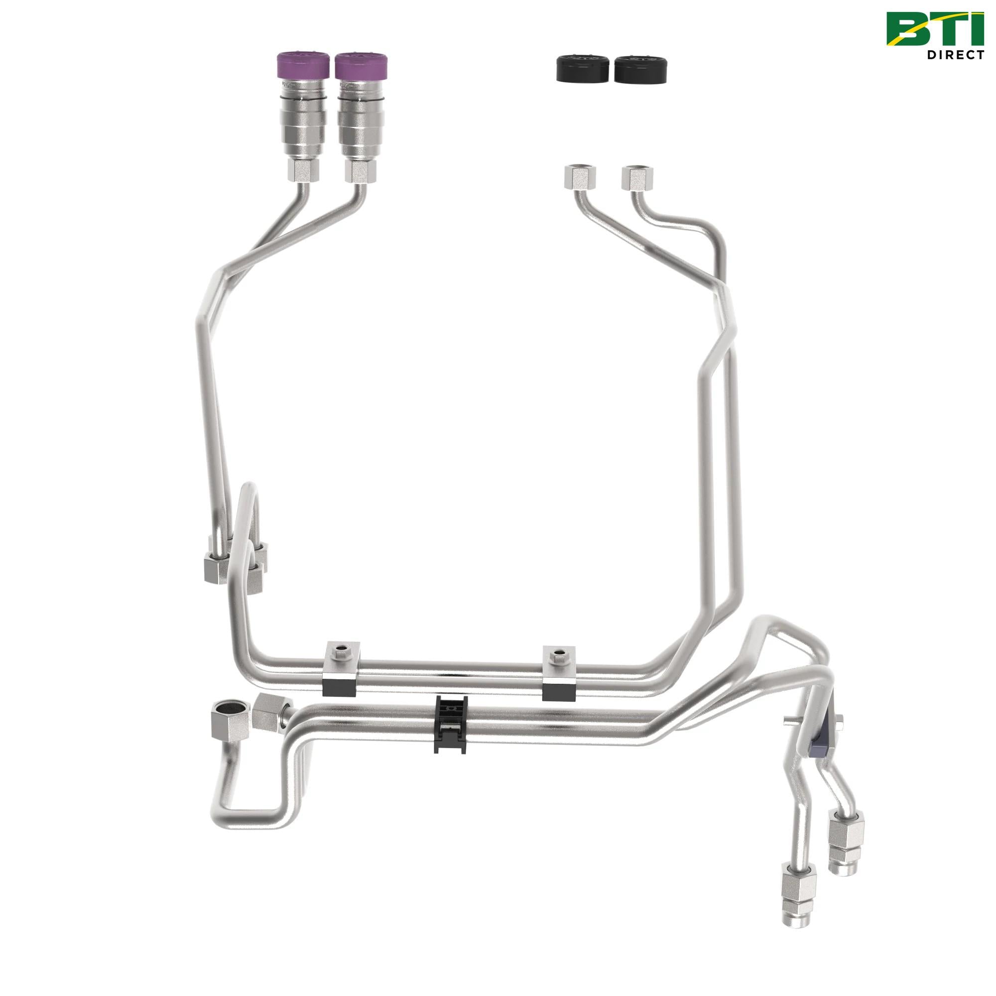 BL16561: Oil Line Attachment for 2nd Front SCV via Diverter Valve