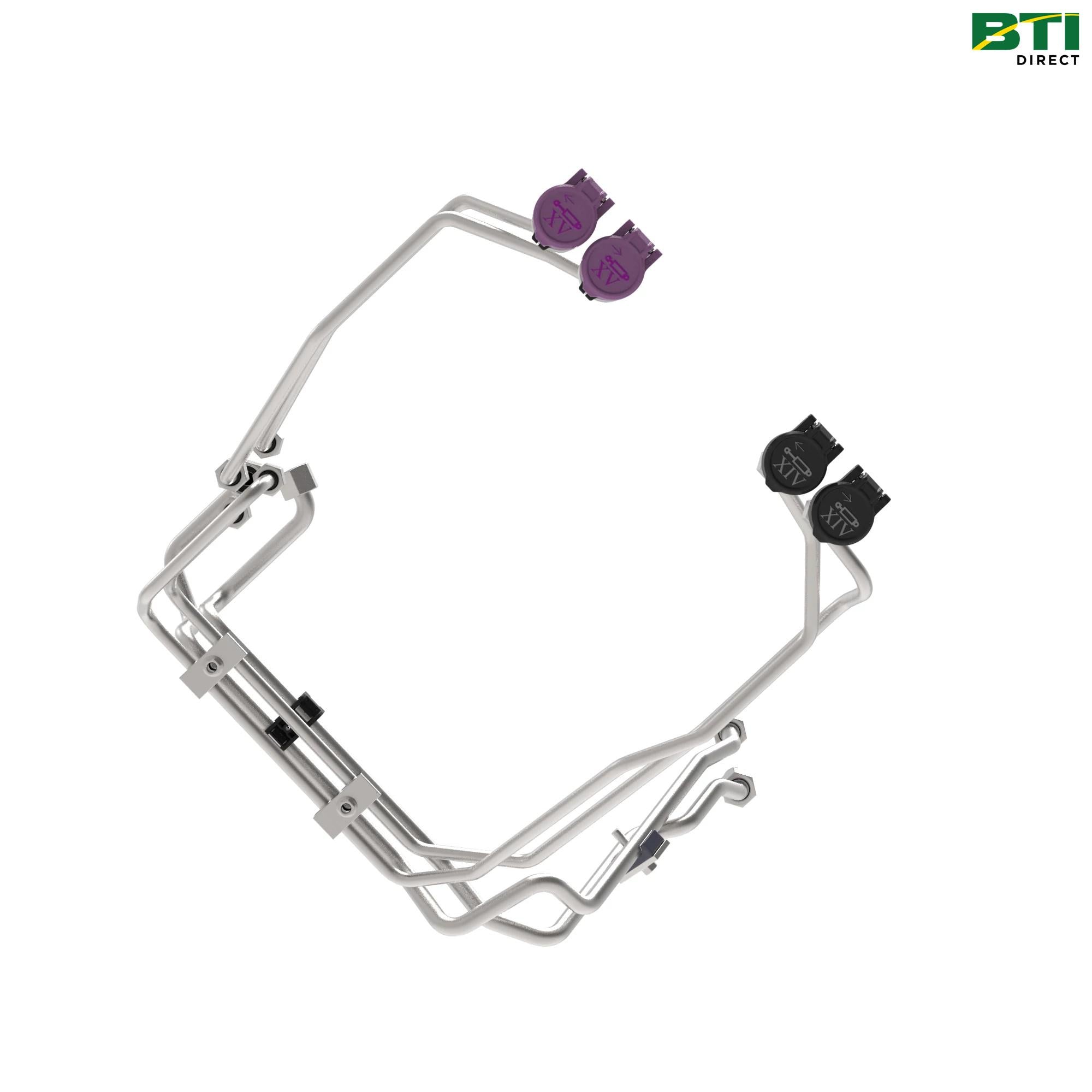 BL16561: Oil Line Attachment for 2nd Front SCV via Diverter Valve