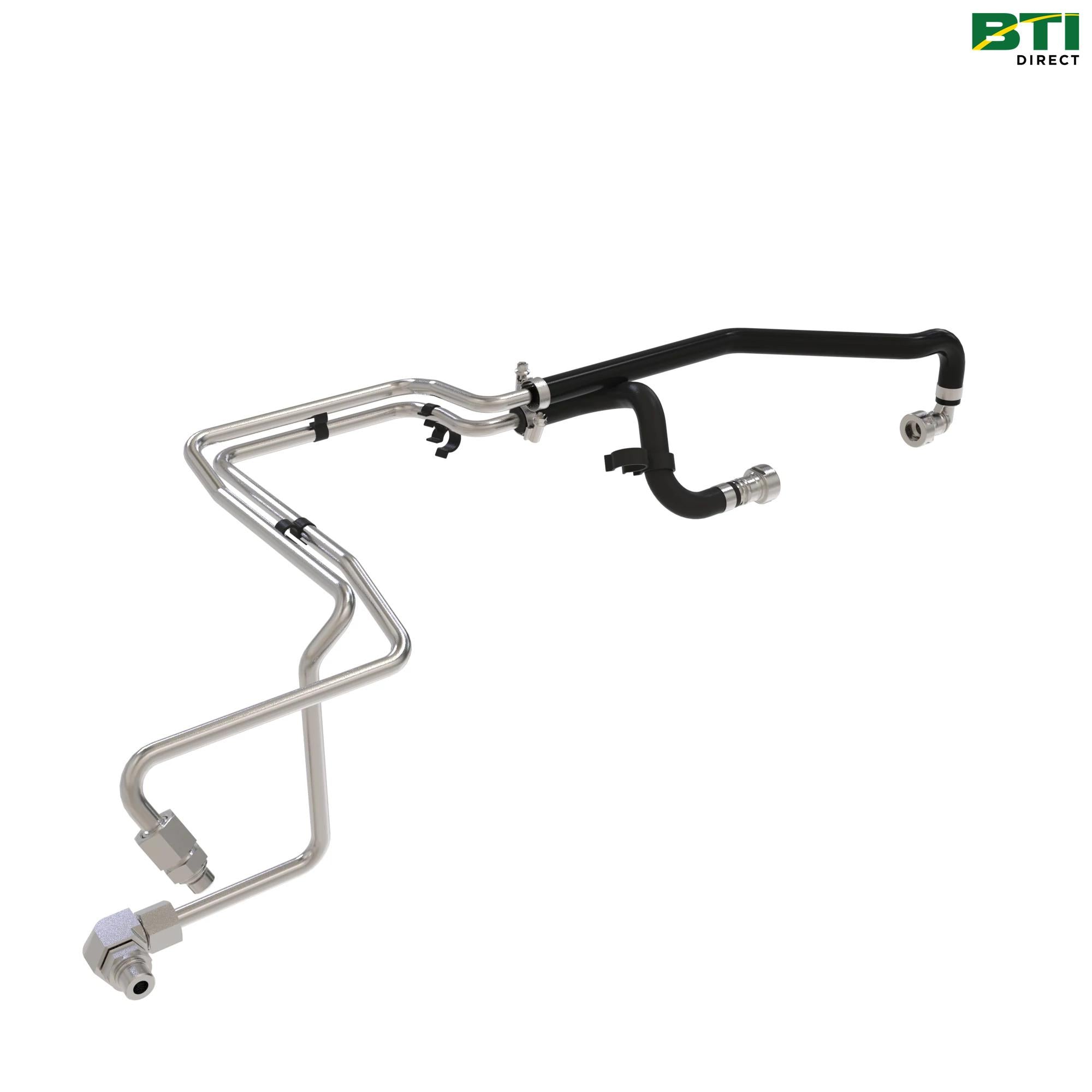 BL17024: Front PTO Oil Cooler Line Attachment