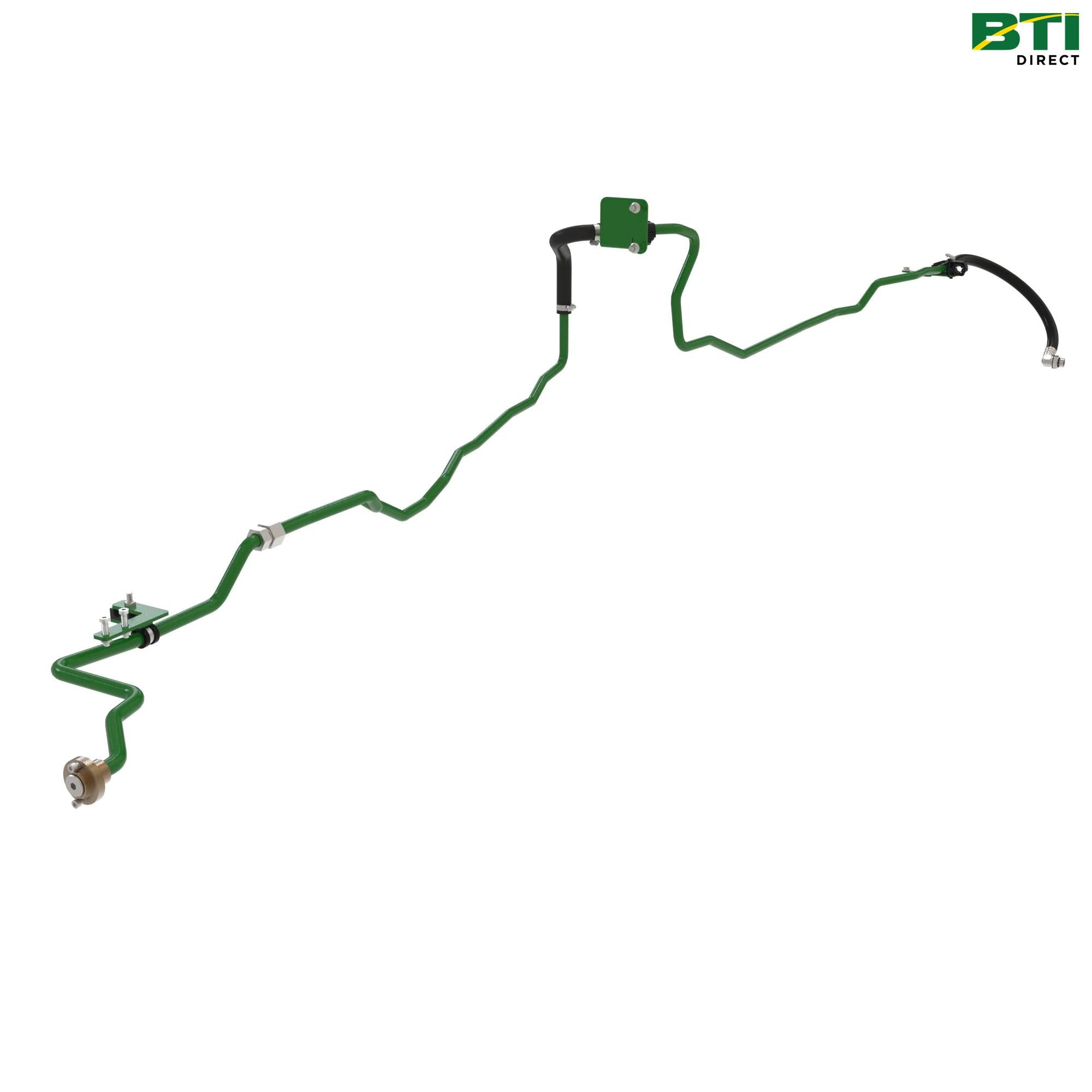 BL17117: Front Hitch Pressure Free Return Oil Lines Attachment