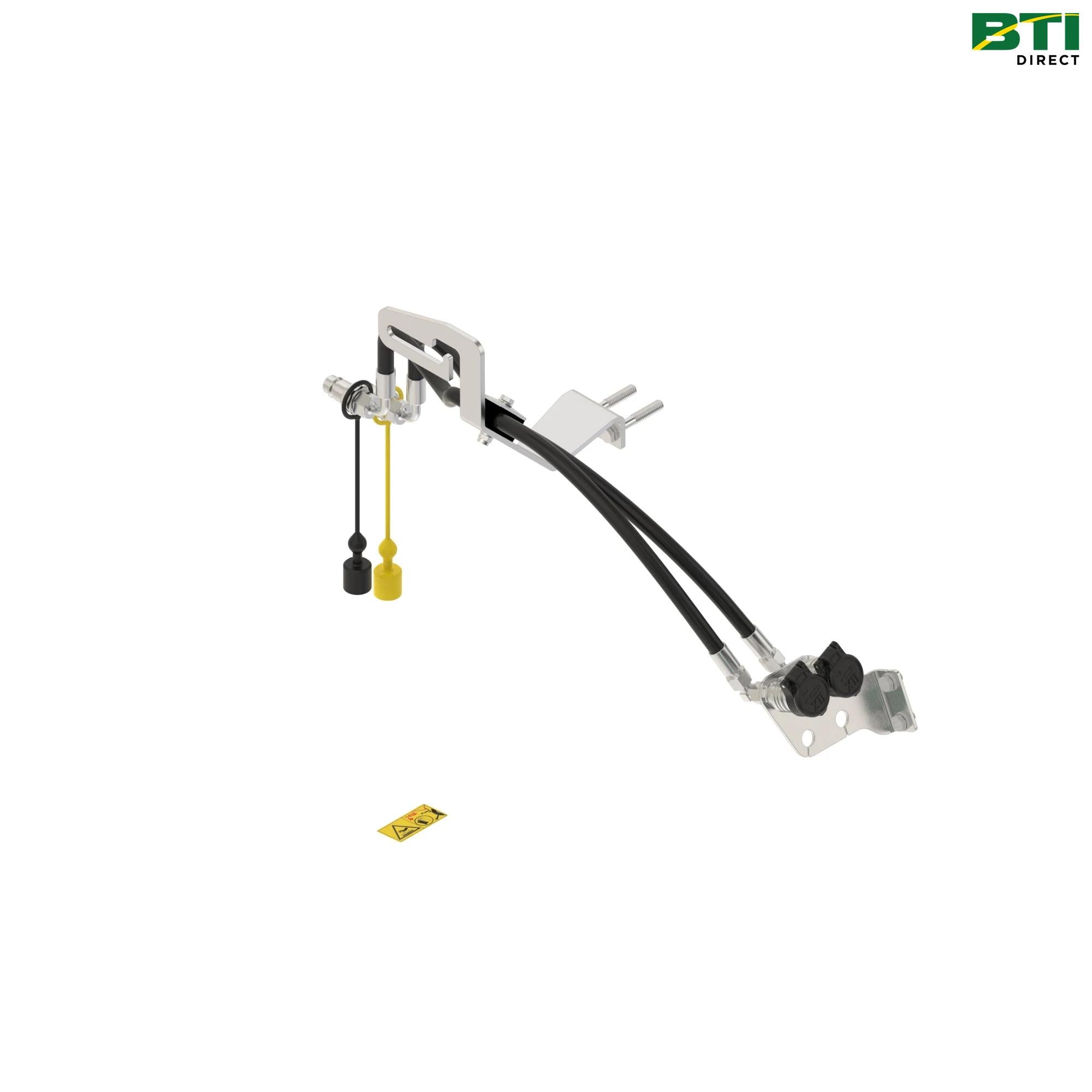 BLV10995: Front Hitch Hydraulic Coupler Attachment