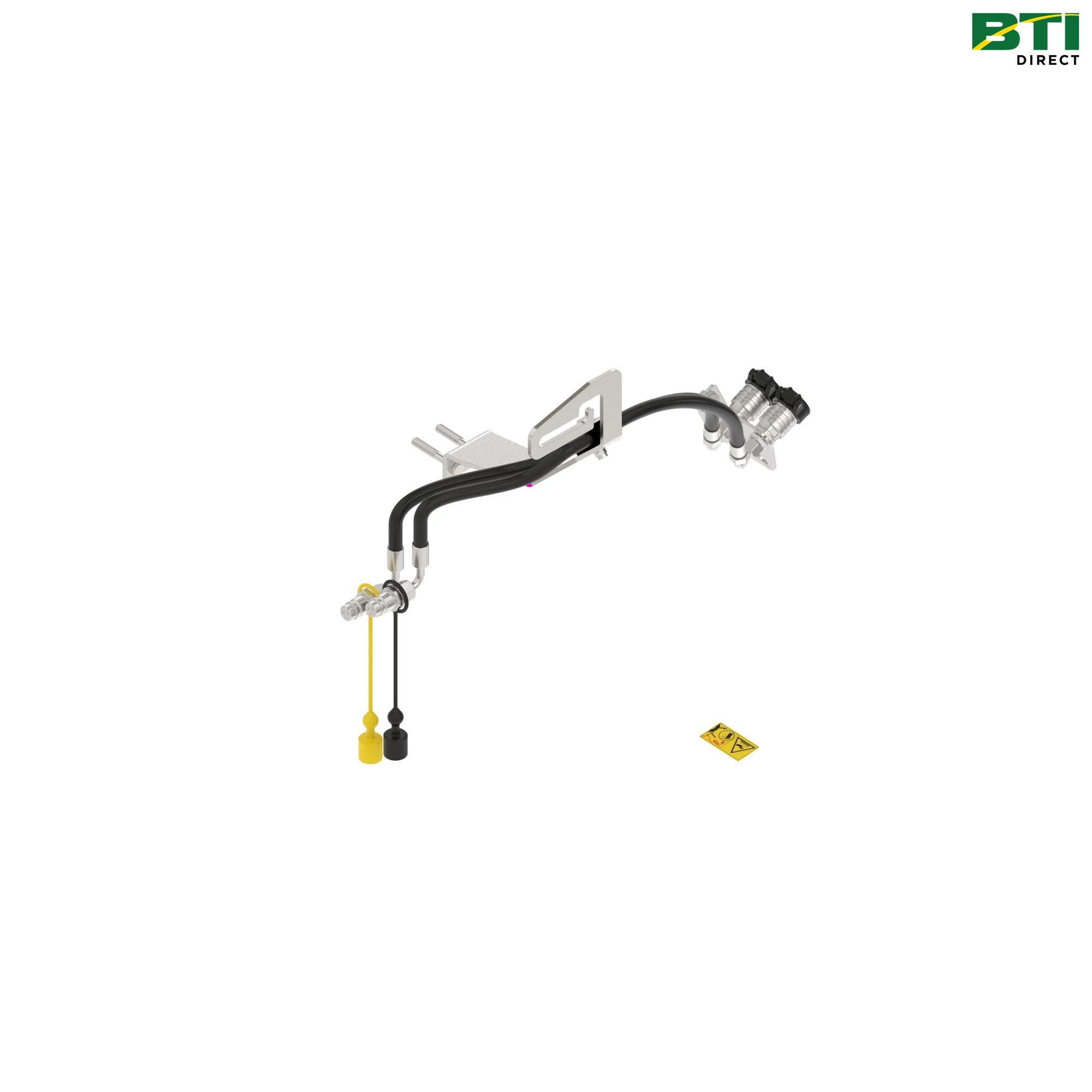 BLV10995: Front Hitch Hydraulic Coupler Attachment