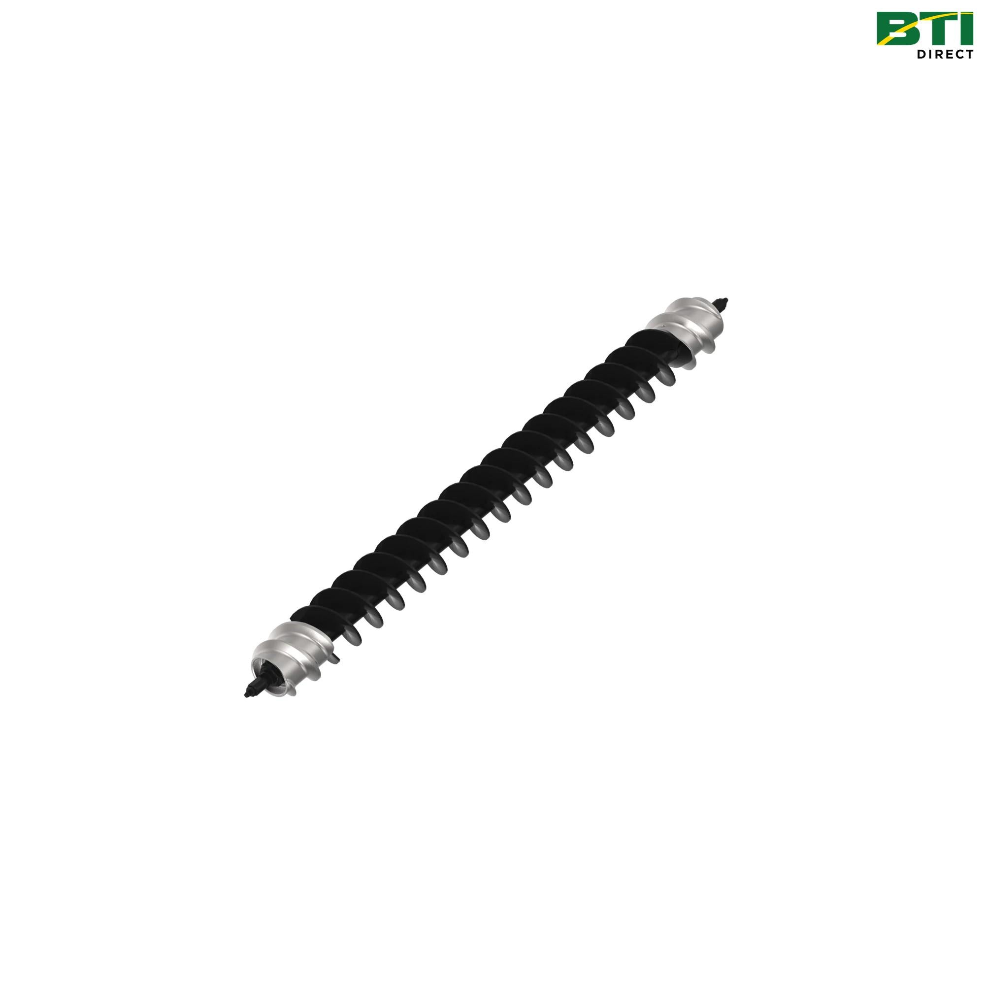 BM19819: Spiral Rollers with Spiral End Caps, 30 inch