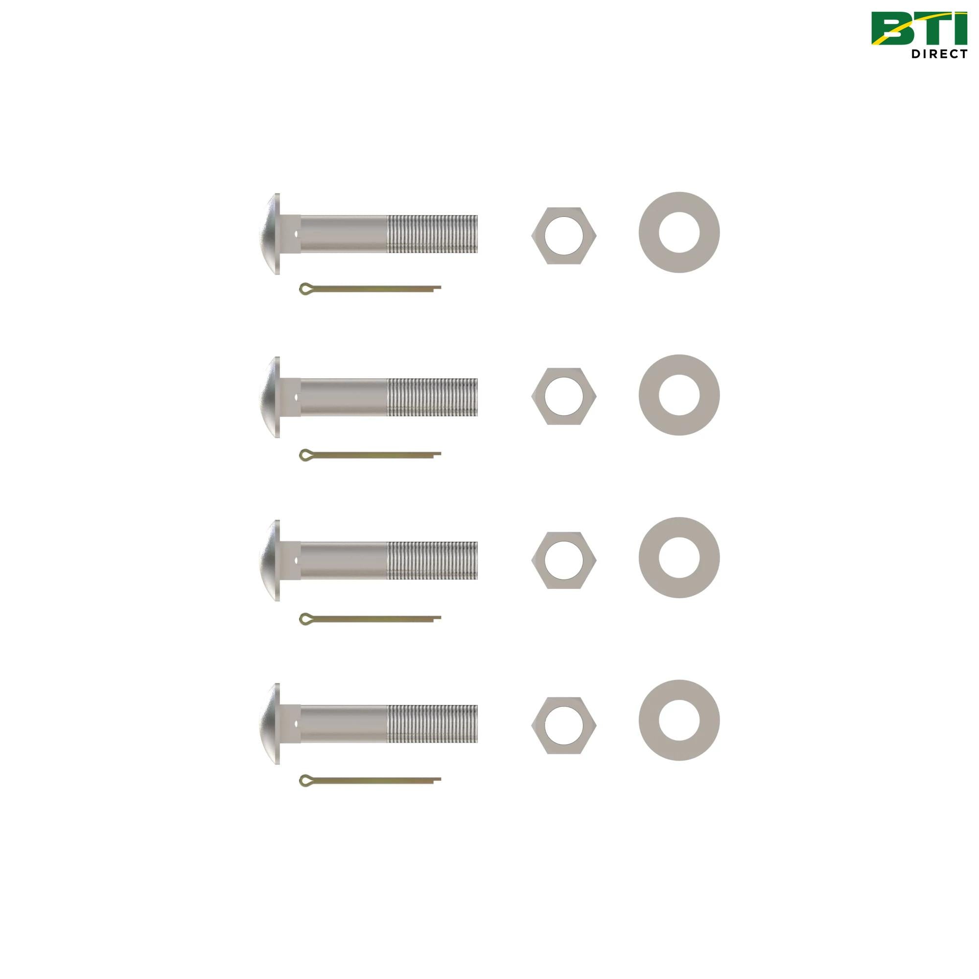 BM19939: Rear Wheel Weight Hardware Kit