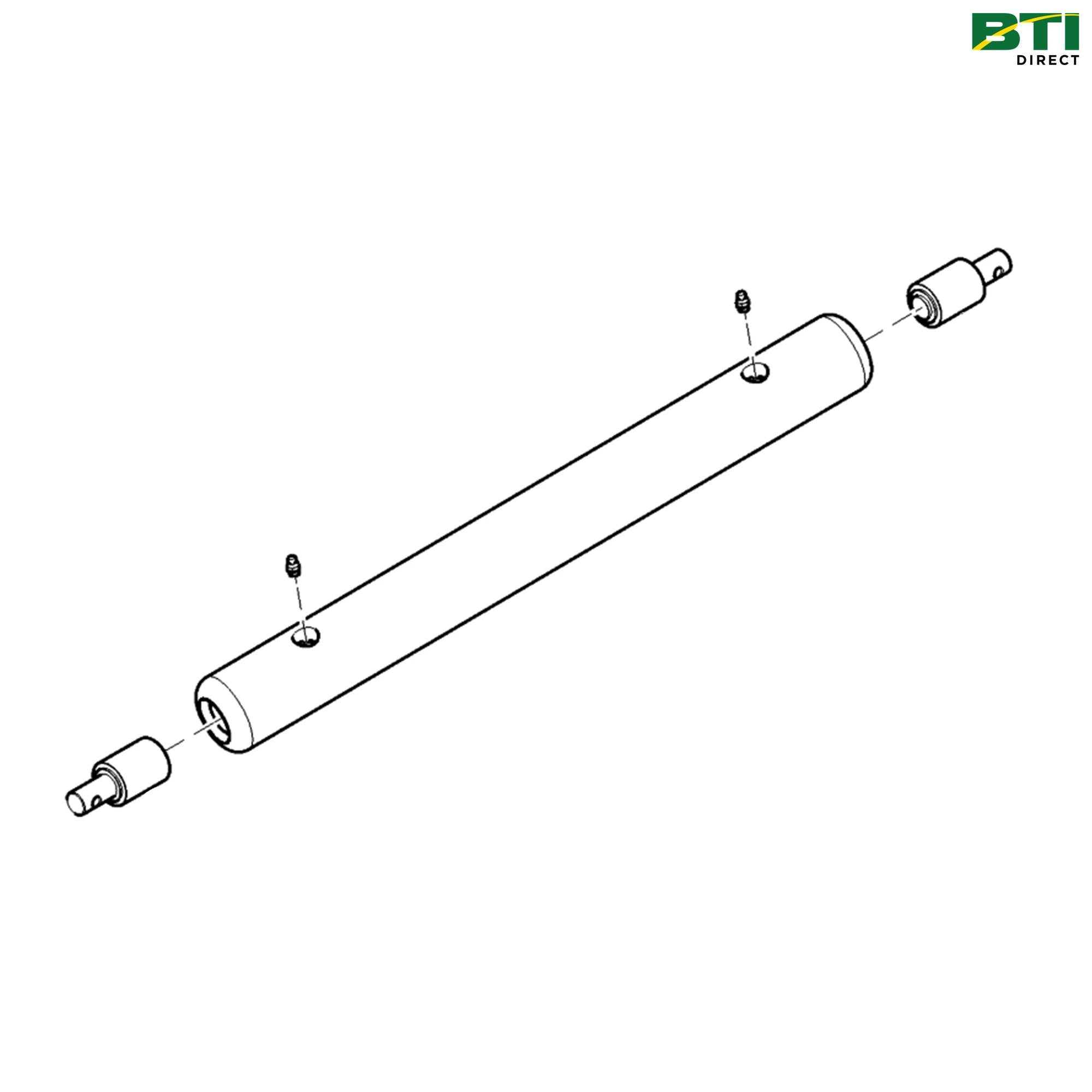 BM20561: Machined Smooth Front Roller Kit, 18 Inch