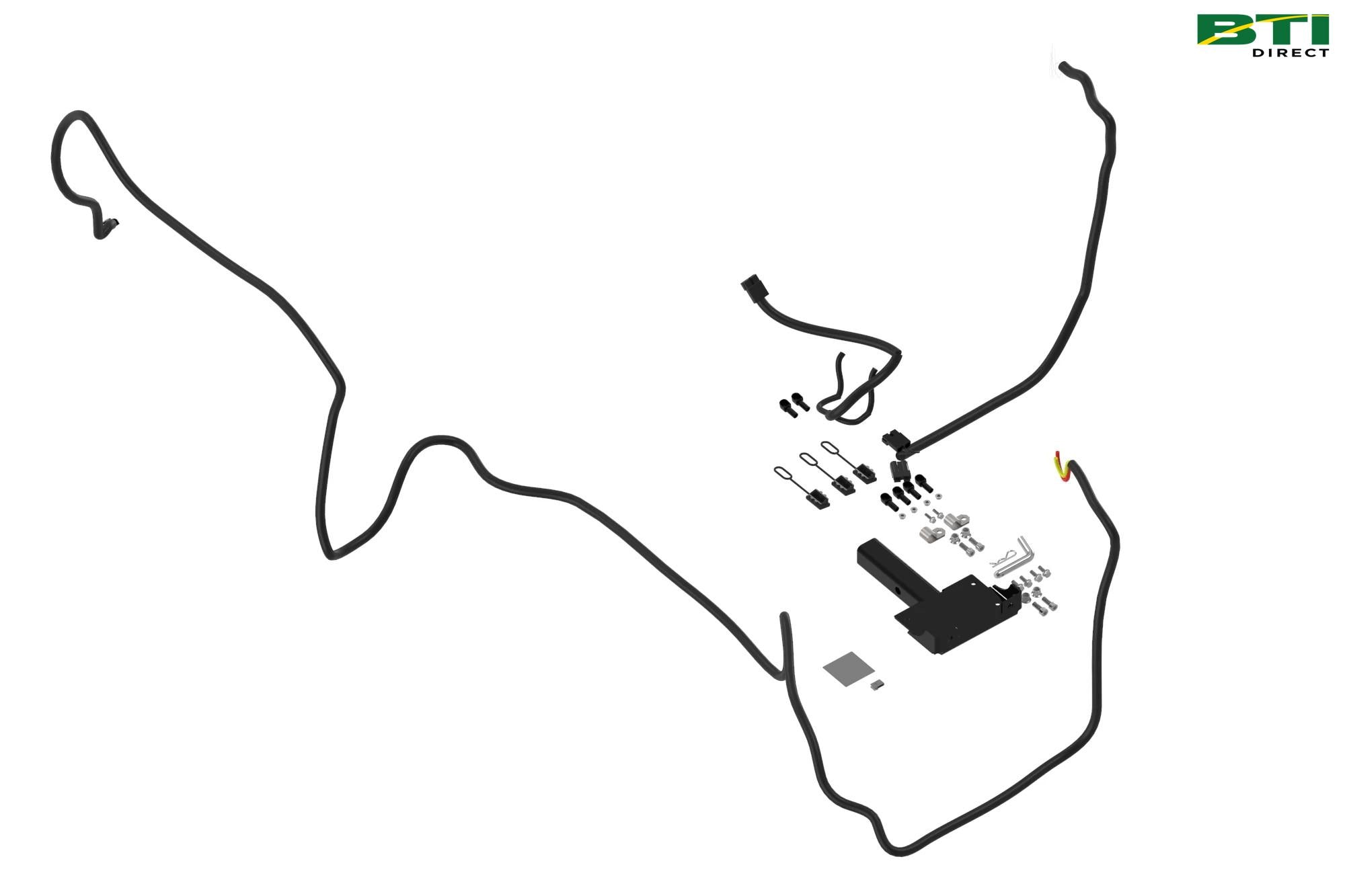 BM26393: Winch Receiver Mount Kit