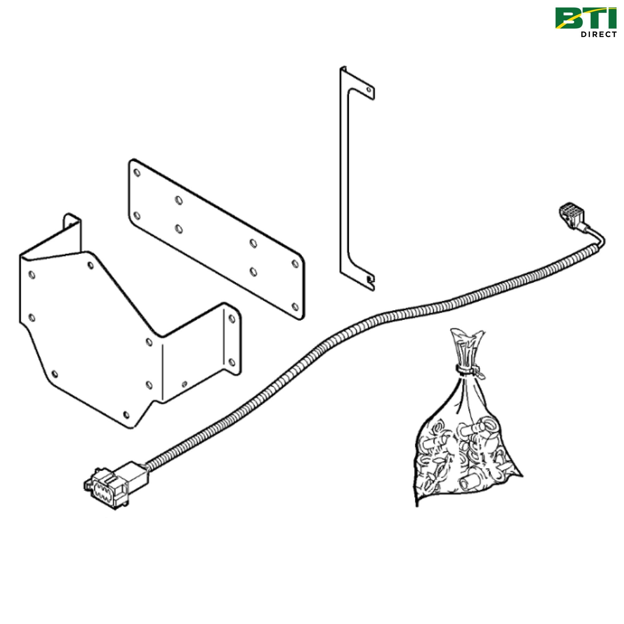 BPF10129: JDLink™ Installation Hardware Kit for Self-Propelled Forage Harvester (SPFH)