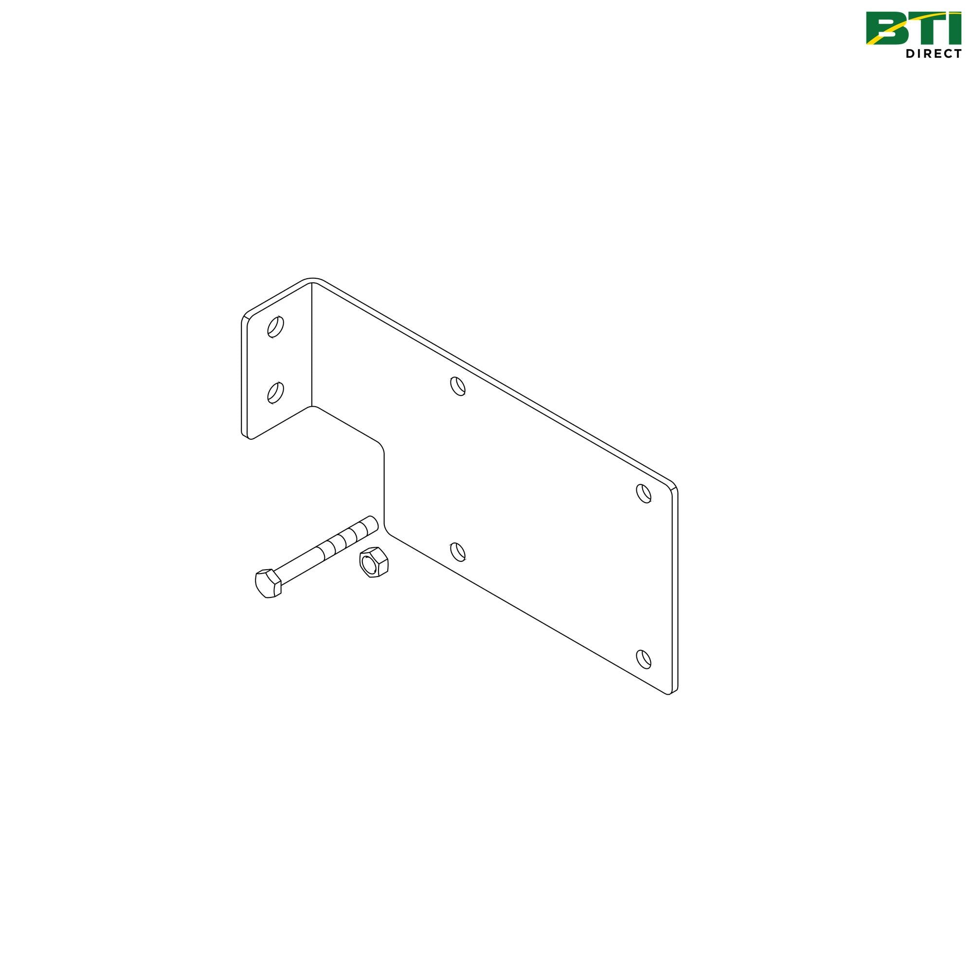 BPF10939: John Deere Application Controller Mounting Bracket Kit