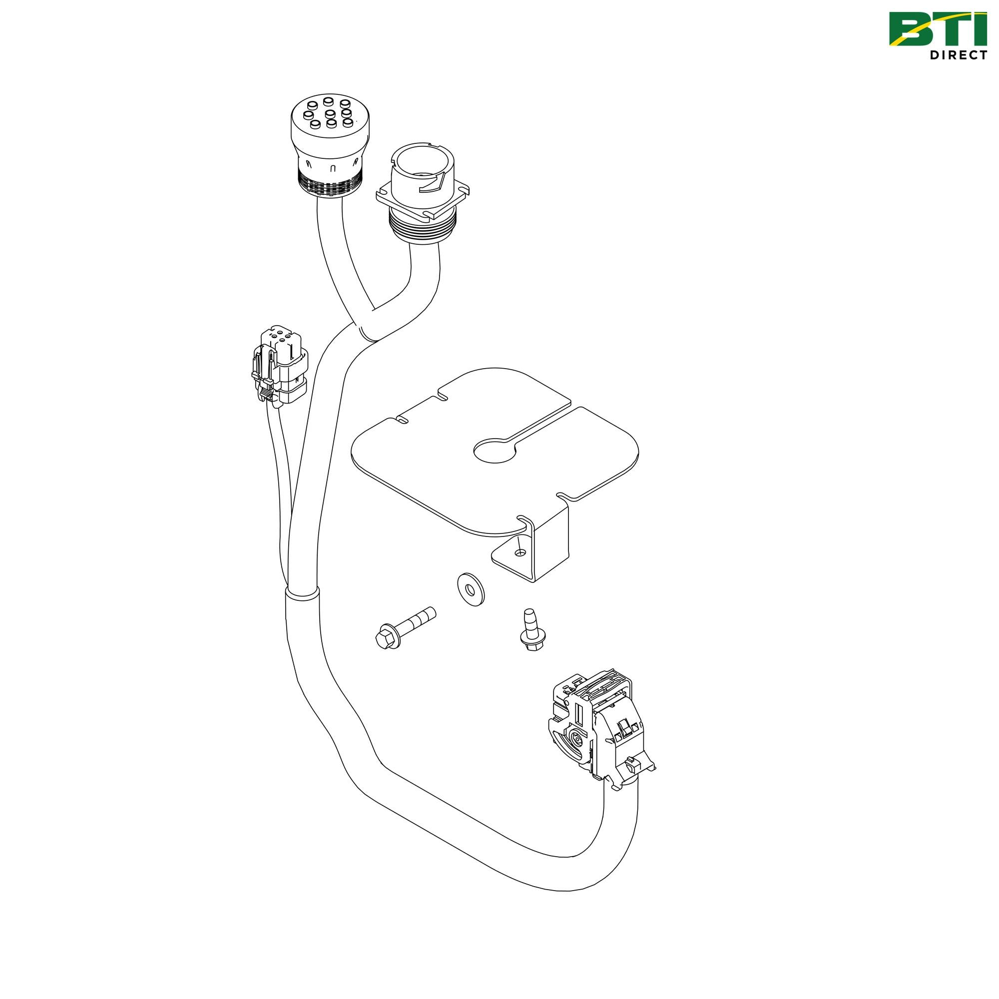 BPF11020: JDLink™ Mounting Attachment for 5M FT4 Tractor