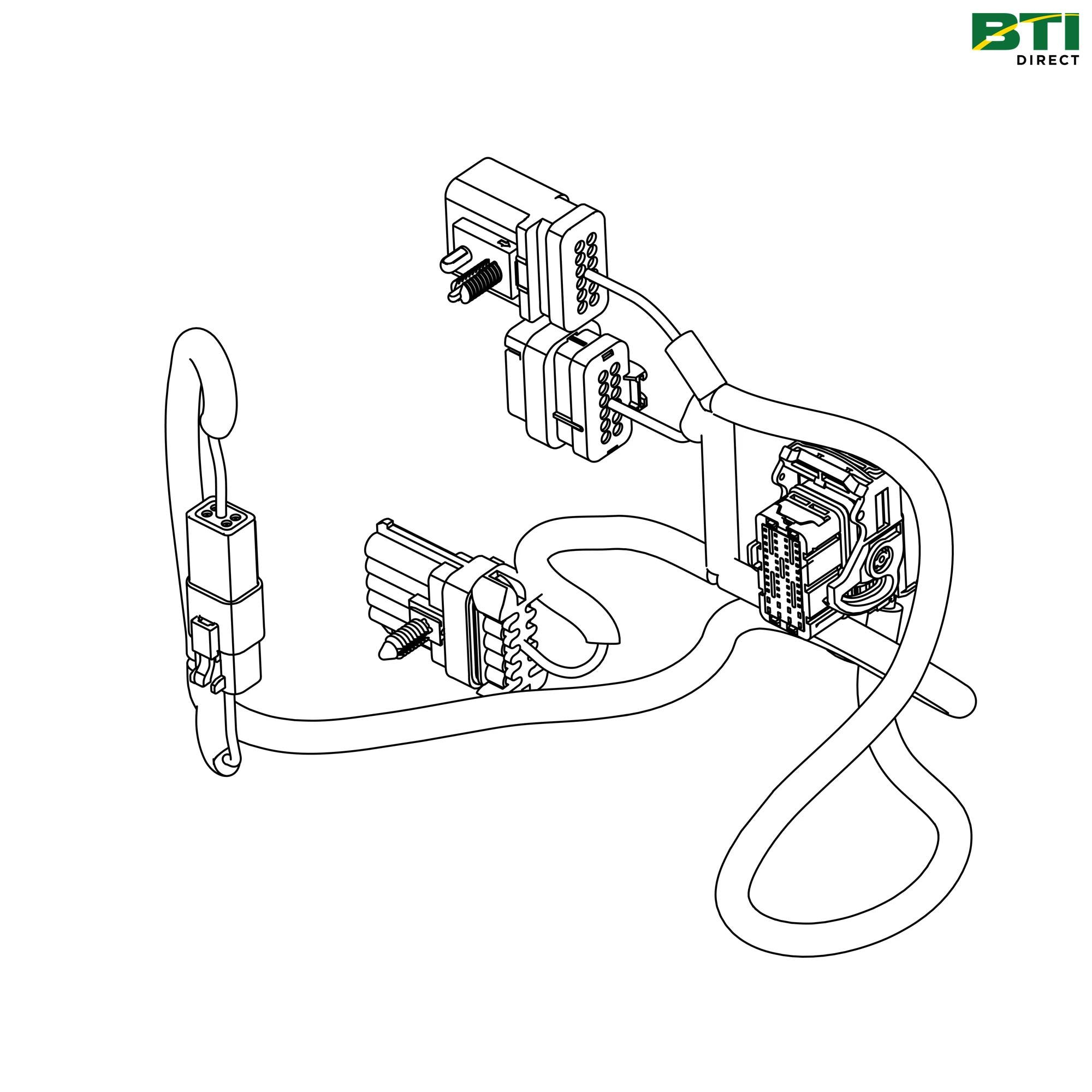 BPF11104: ISOBUS Harness Adapter Attachment for MTG