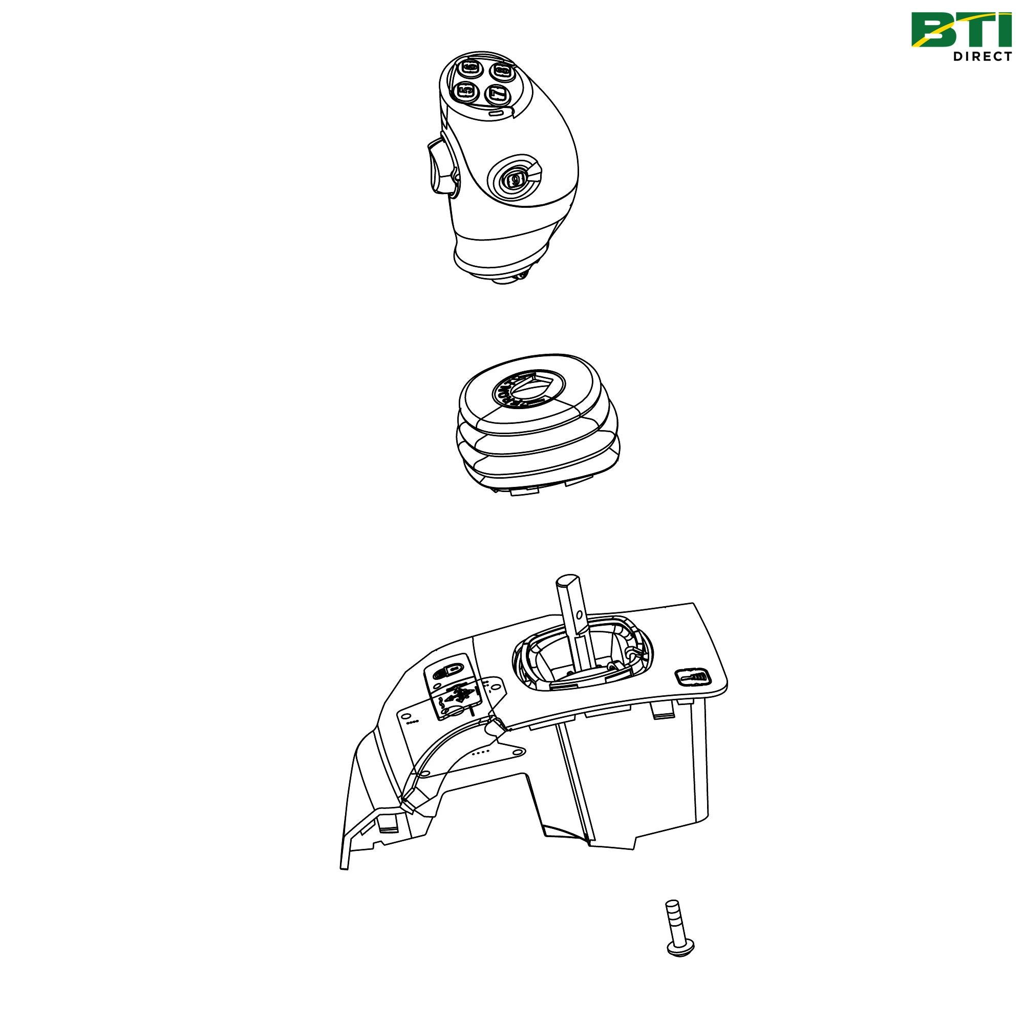BRE10436: Single Lever Multi-Function Joystick Attachment