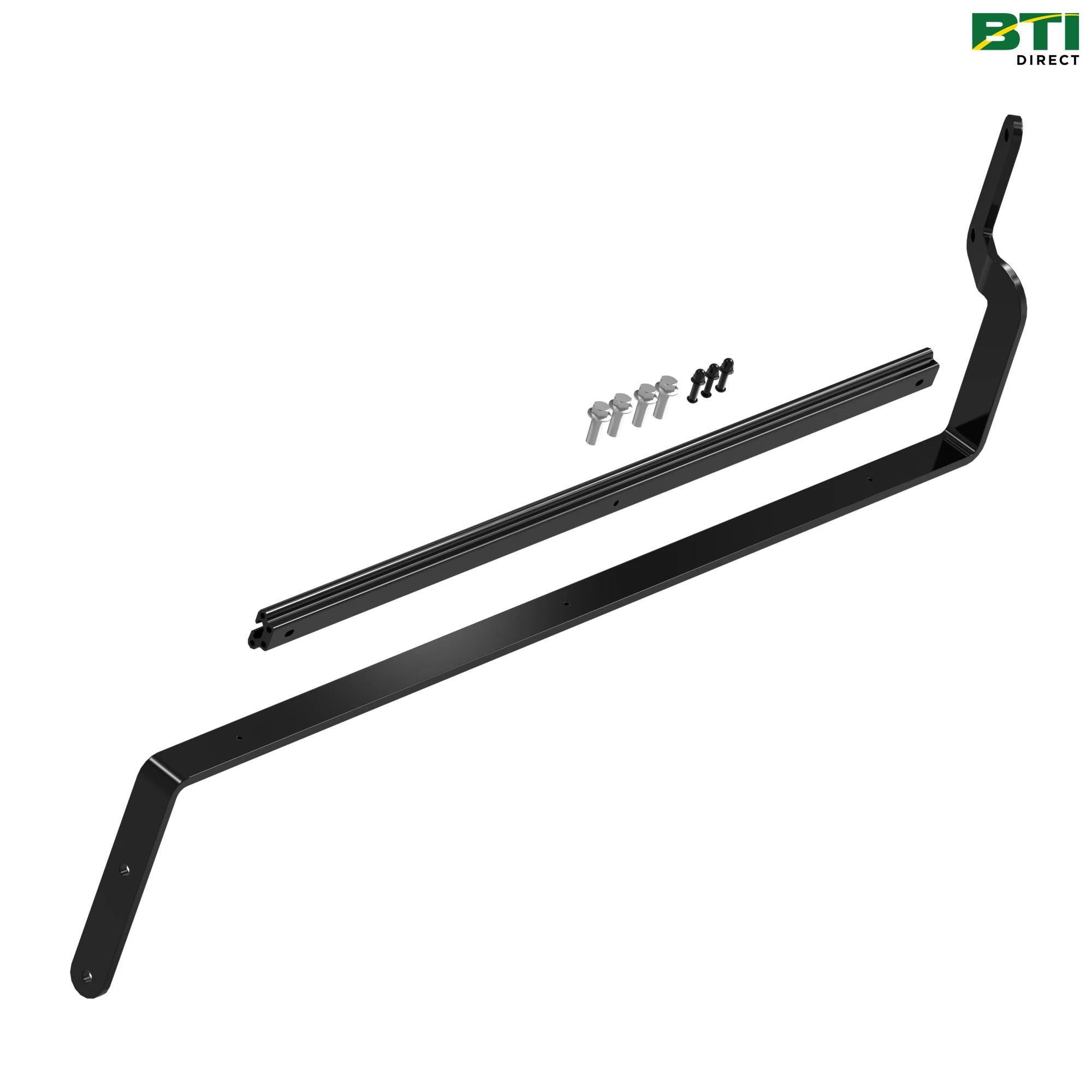 BRE10574: Right Side Window Mounting Bracket and Rail Attachment