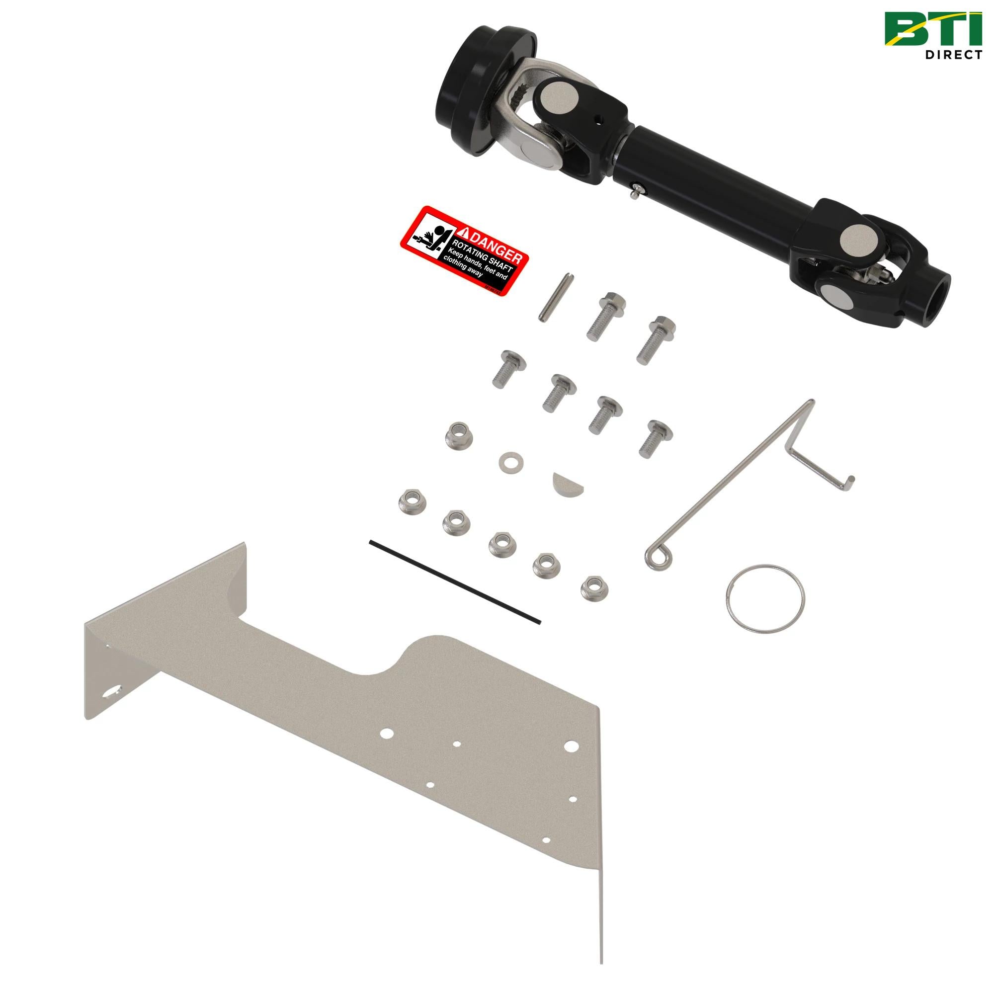 BUC11685: Implement Universal Driveshaft Attachment