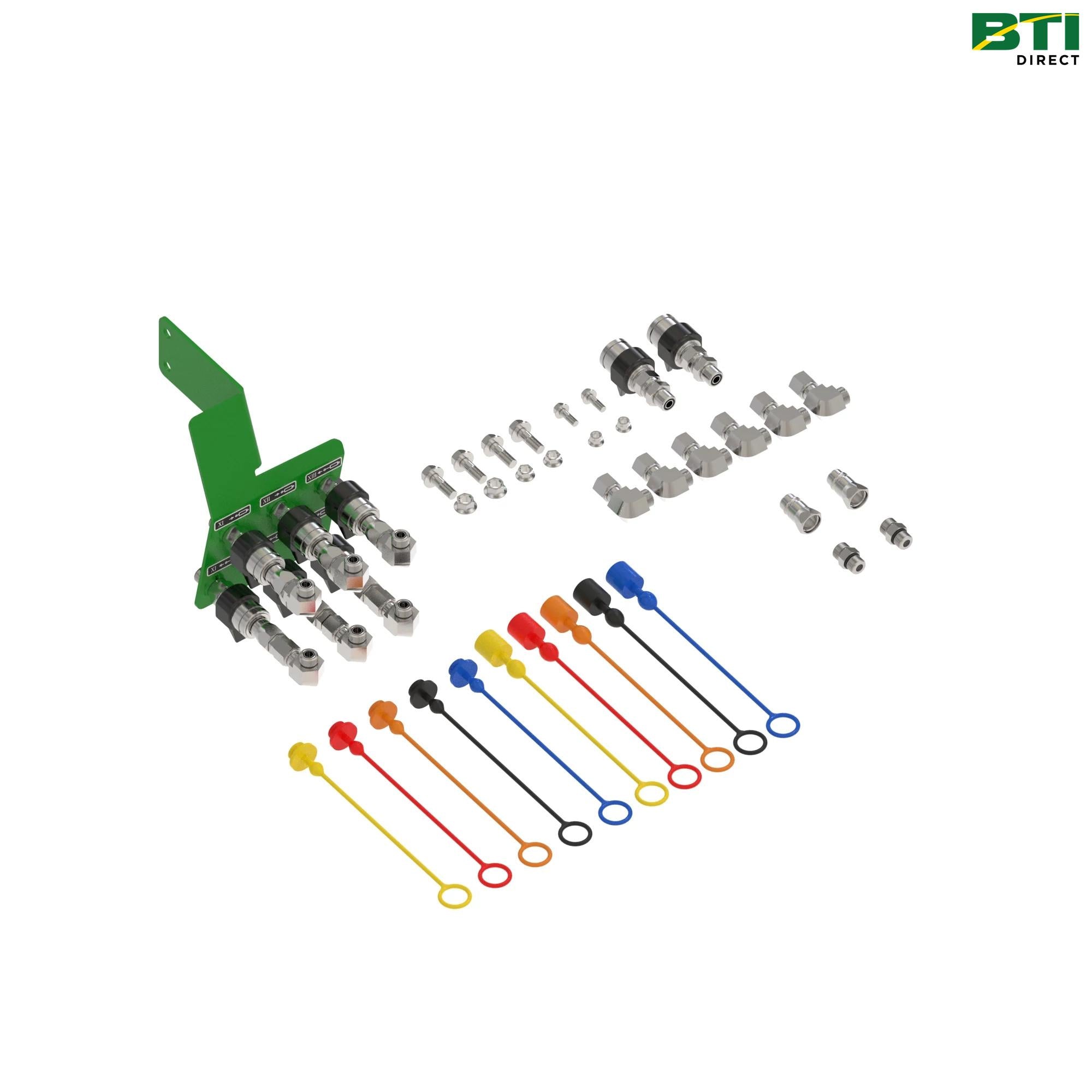 BW16051: 3-Function Hydraulic Quick-Connect Coupler Attachment