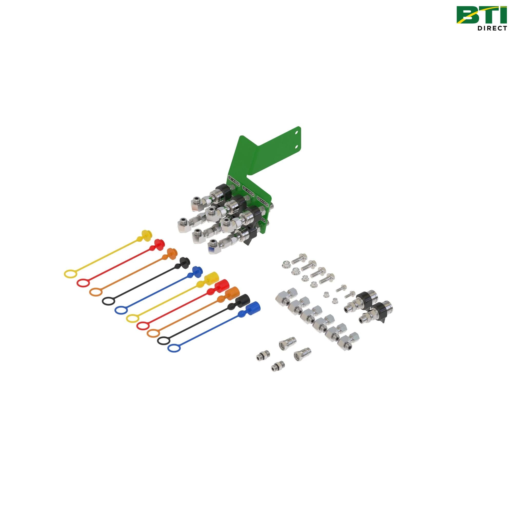 BW16051: 3-Function Hydraulic Quick-Connect Coupler Attachment