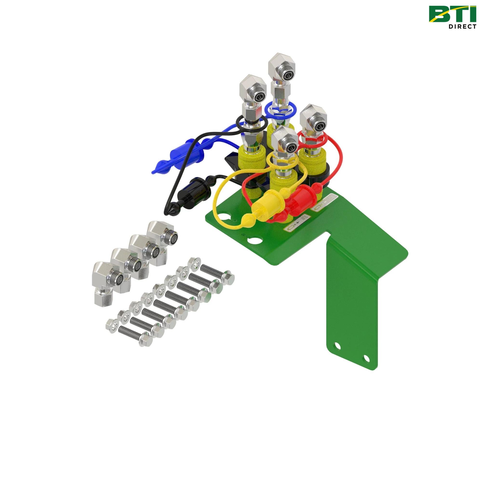 BW16052: 2-Function Hydraulic Quick-Connect Coupler Attachment