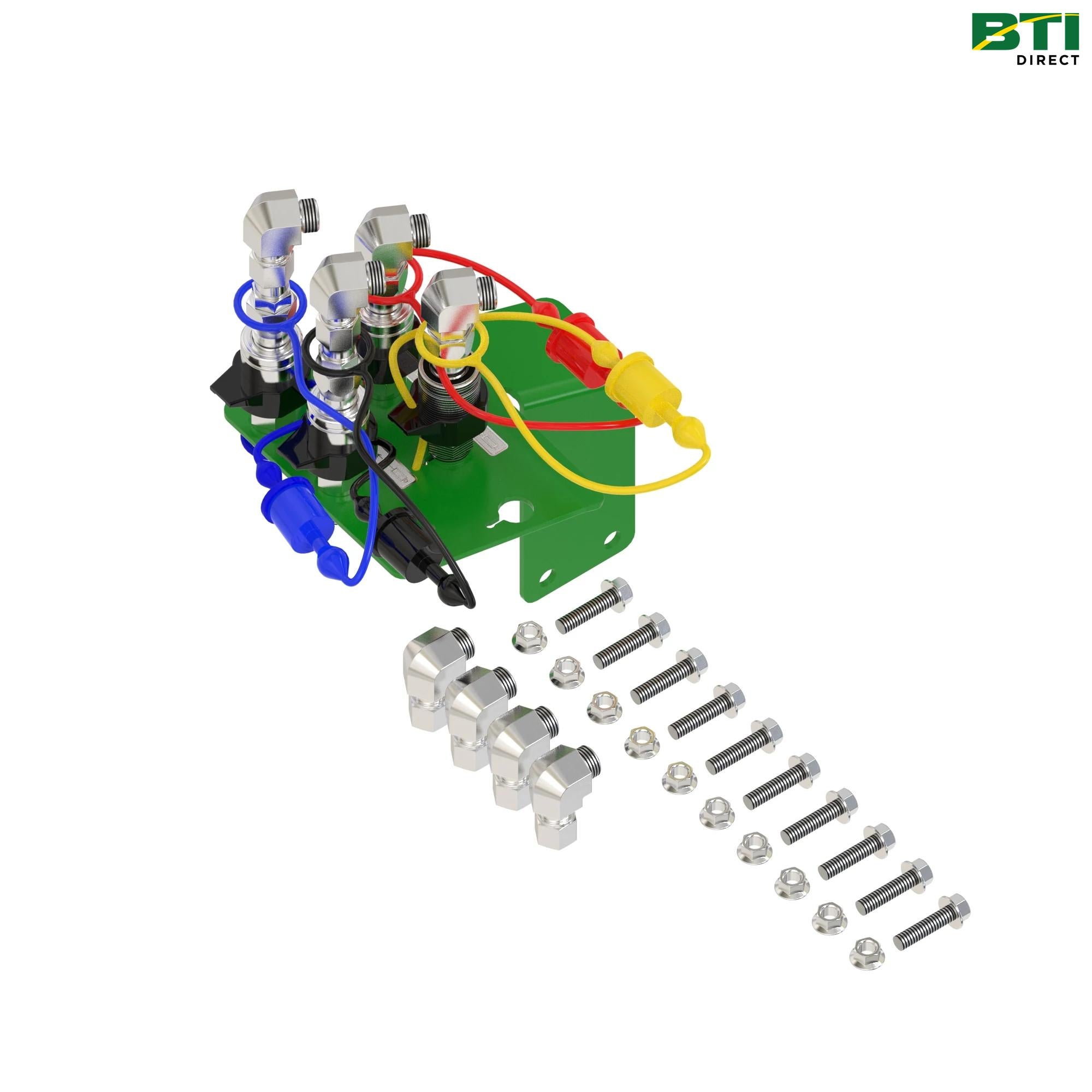 BW16052: 2-Function Hydraulic Quick-Connect Coupler Attachment