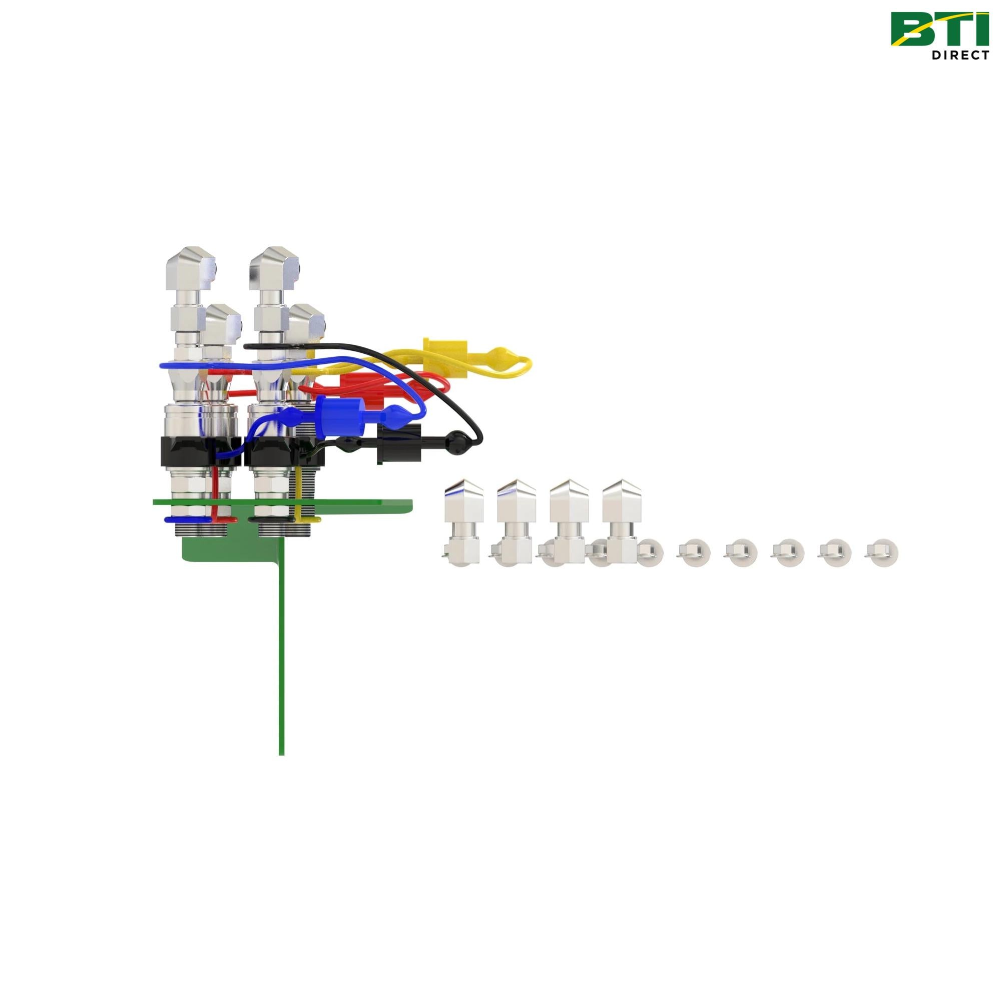 BW16052: 2-Function Hydraulic Quick-Connect Coupler Attachment