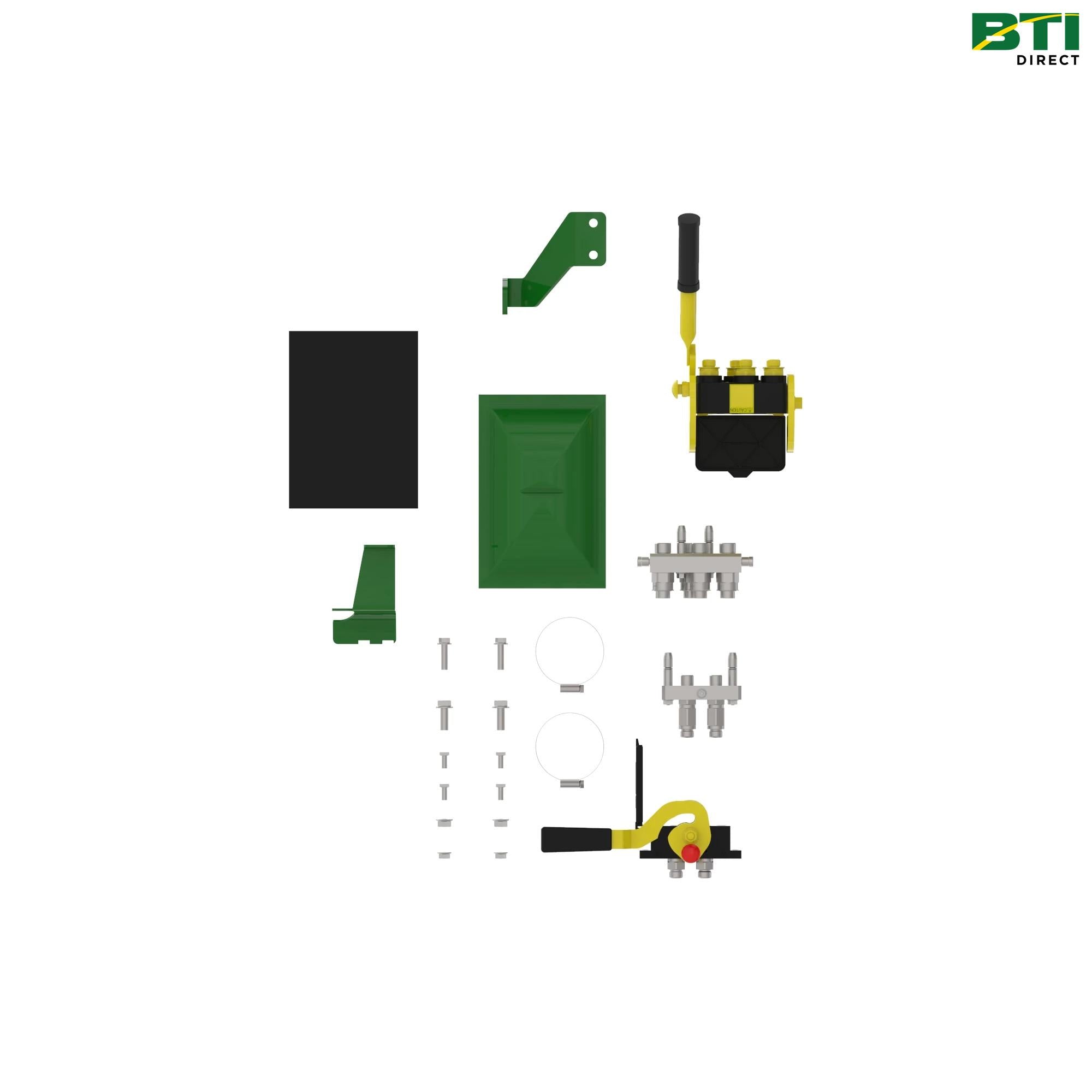 BW16075: Three Function Single-Point Hydraulic Multi Quick-Connect Attachment