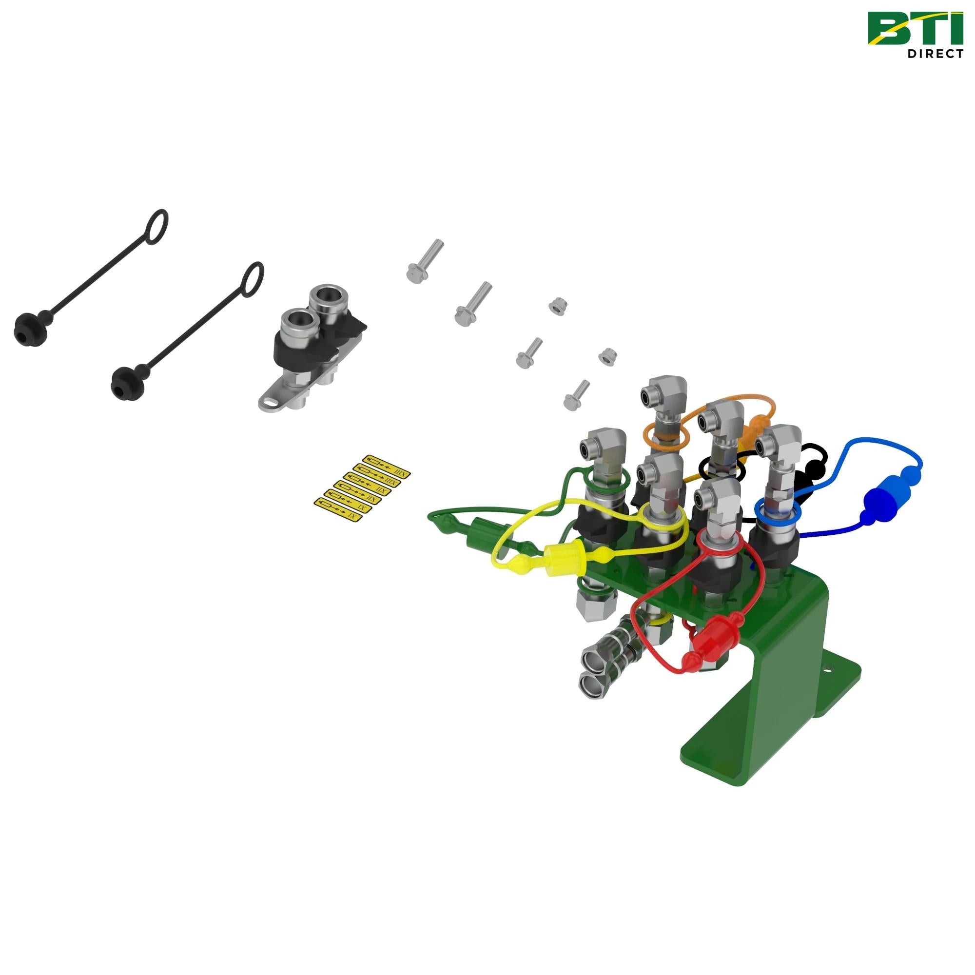 BW16124: 3-Function Mid-Mount Quick-Coupler Attachment