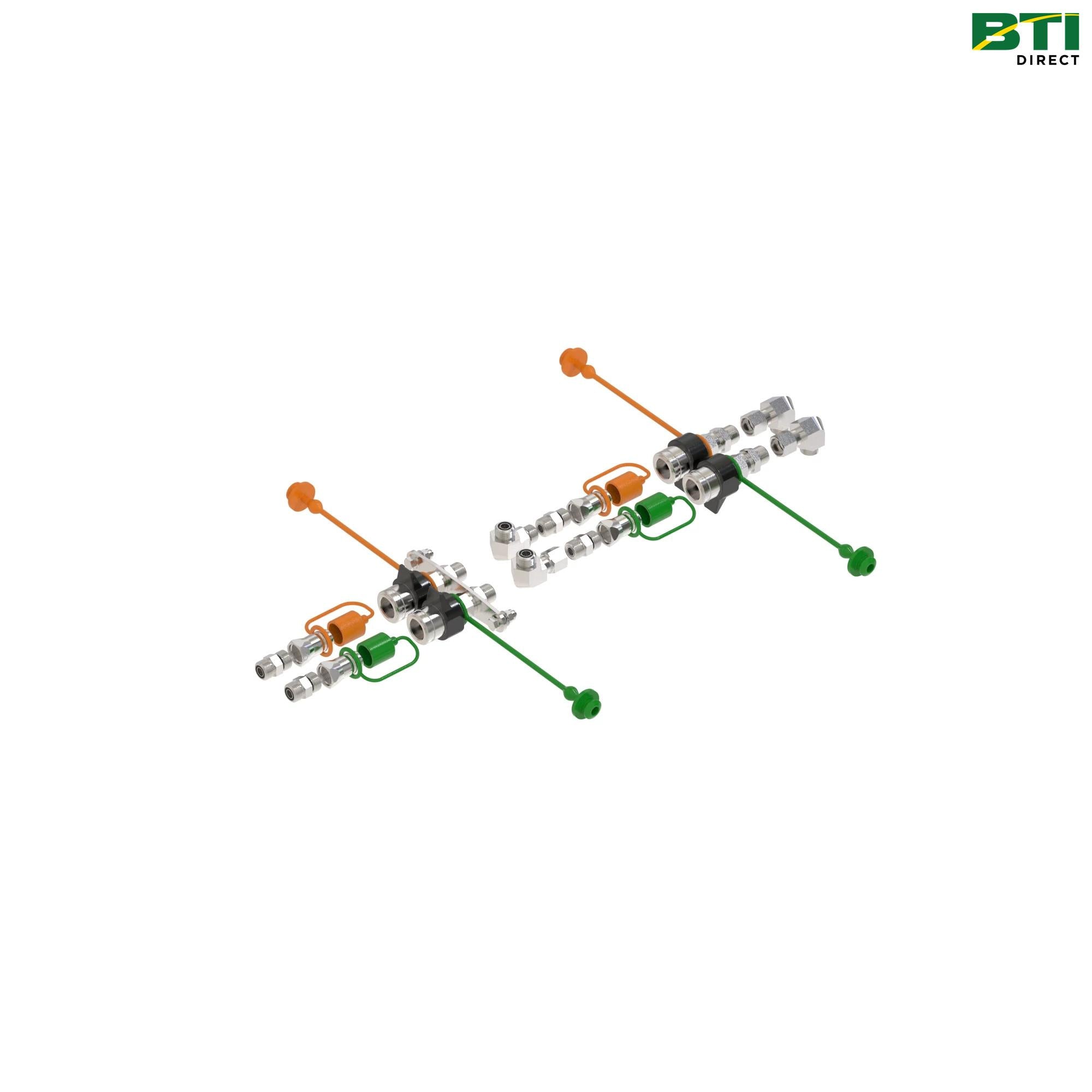BW16133: 3-Function Hydraulic Quick-Connect Coupler Attachment