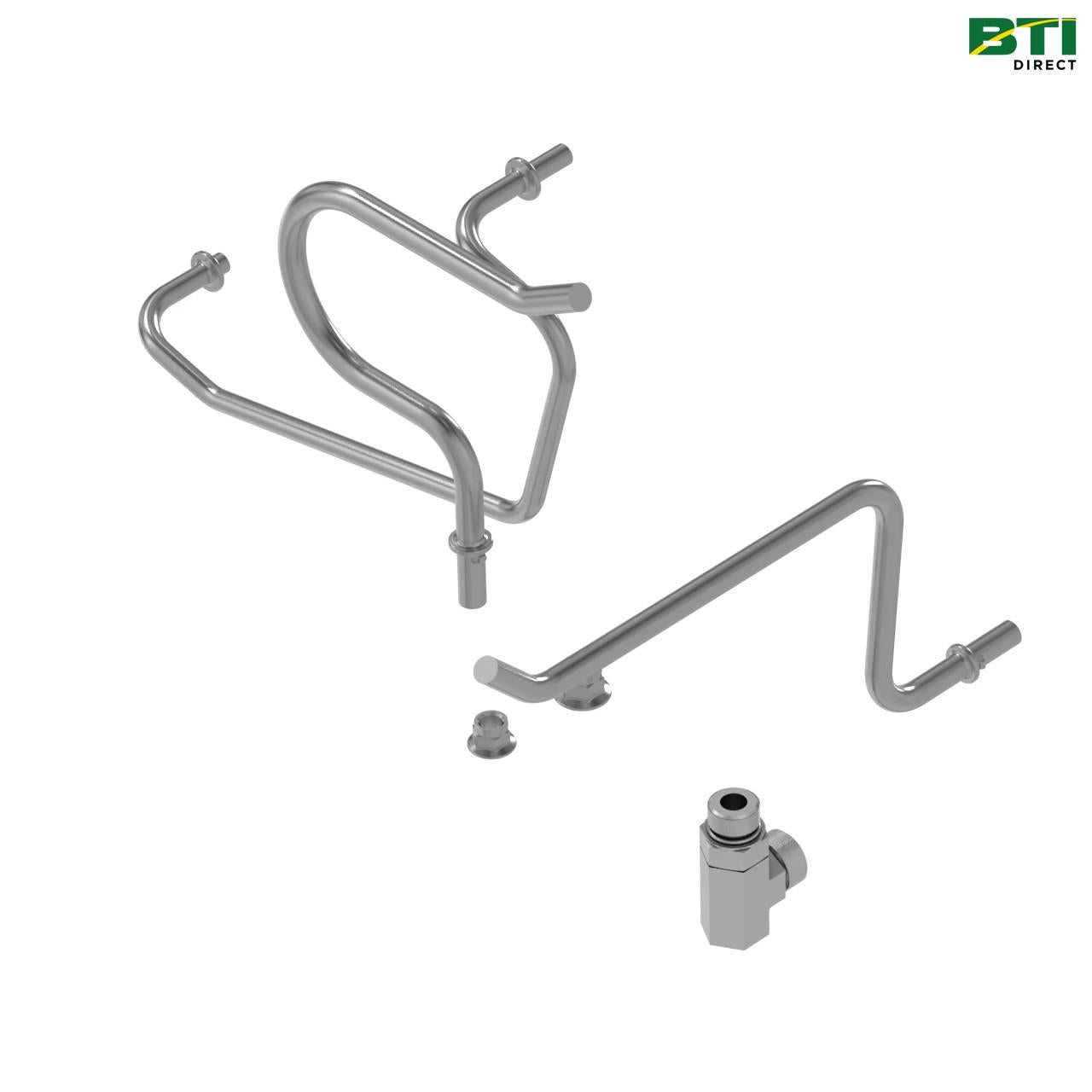 BW16141: Hydraulic Fitting and Boom Hose Guide Rod Attachment