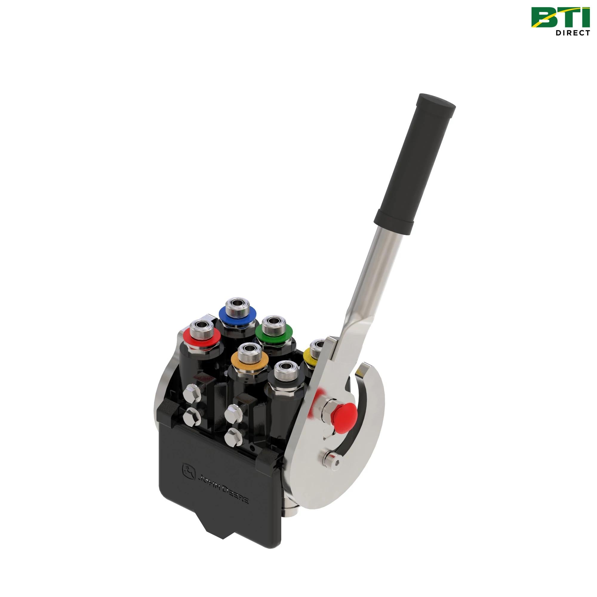 BW16338: Two Function Single-Point Hydraulic Quick-Connect Multi- Coupler Attachment