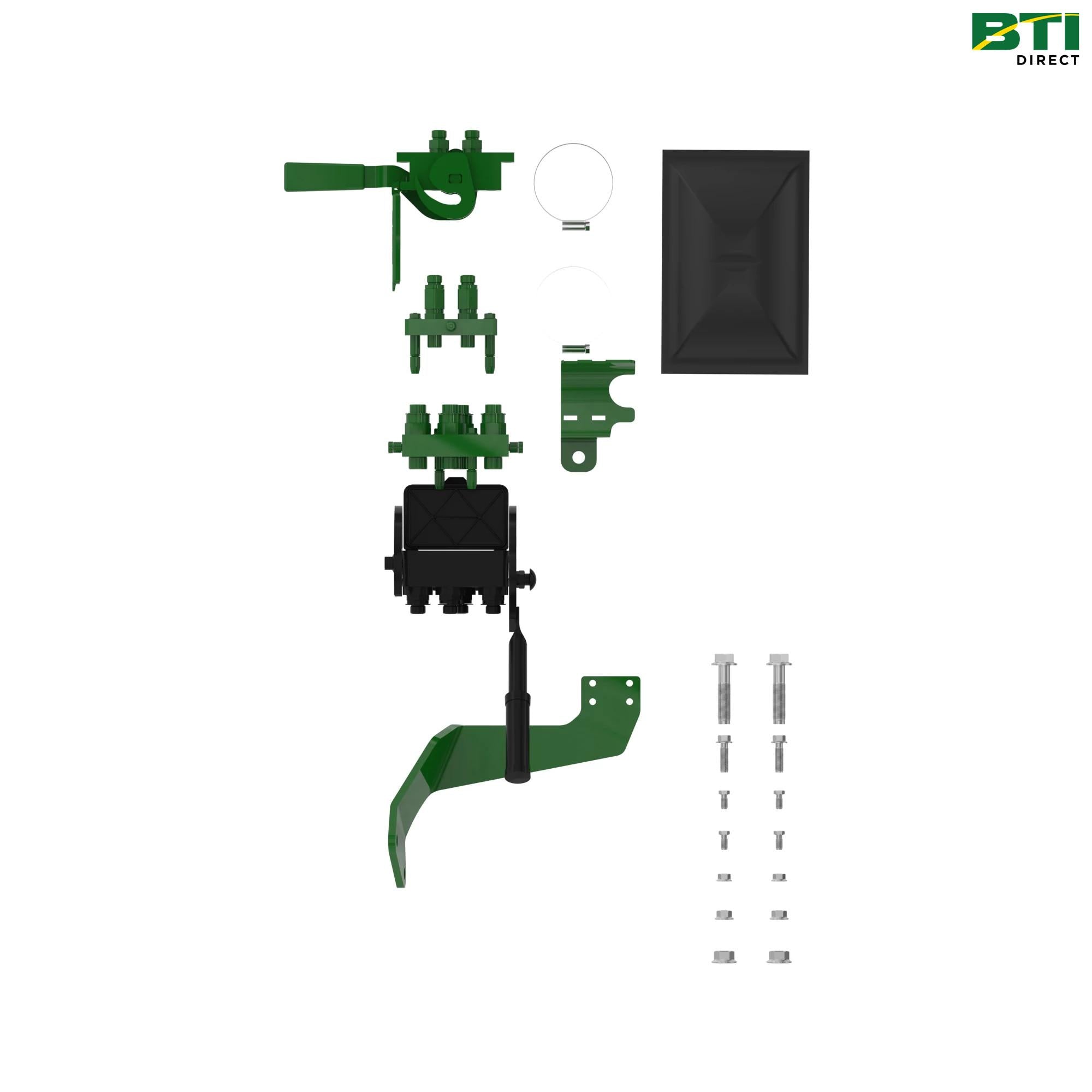 BW16960: 3-Function Hydraulic Quick-Connect Multi-Coupler Attachment