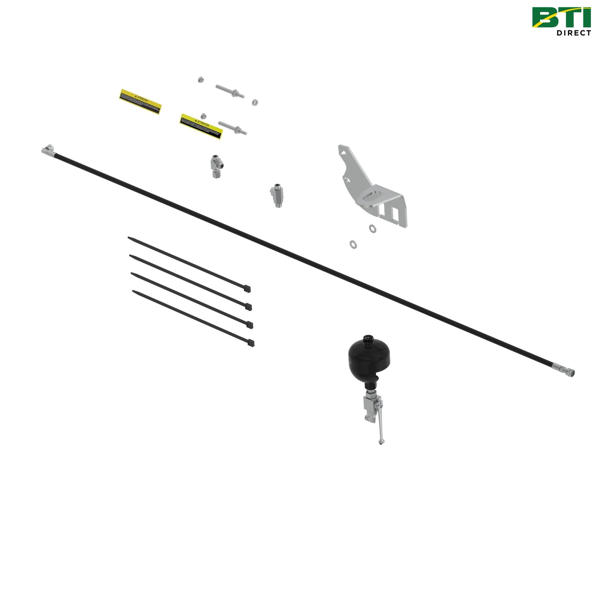 BW17005: Loader Suspension Attachment with Manual ON/OFF Switch