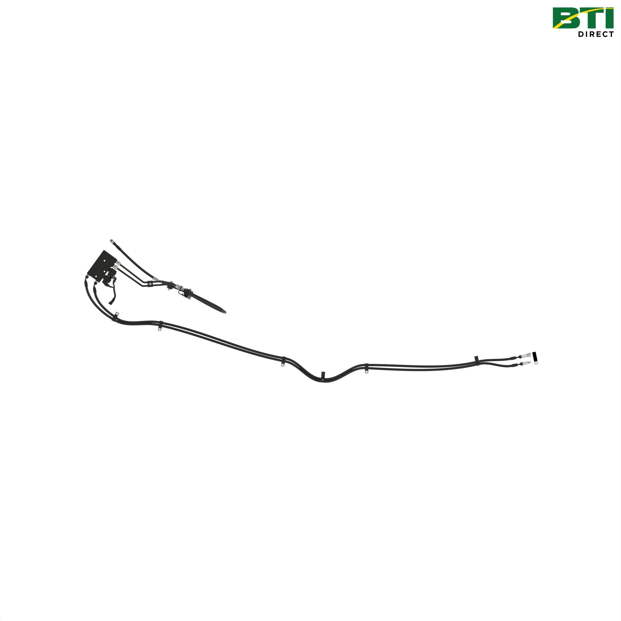 BXE10841: Spout Extension Attachment with Folding System for 12-Row Header