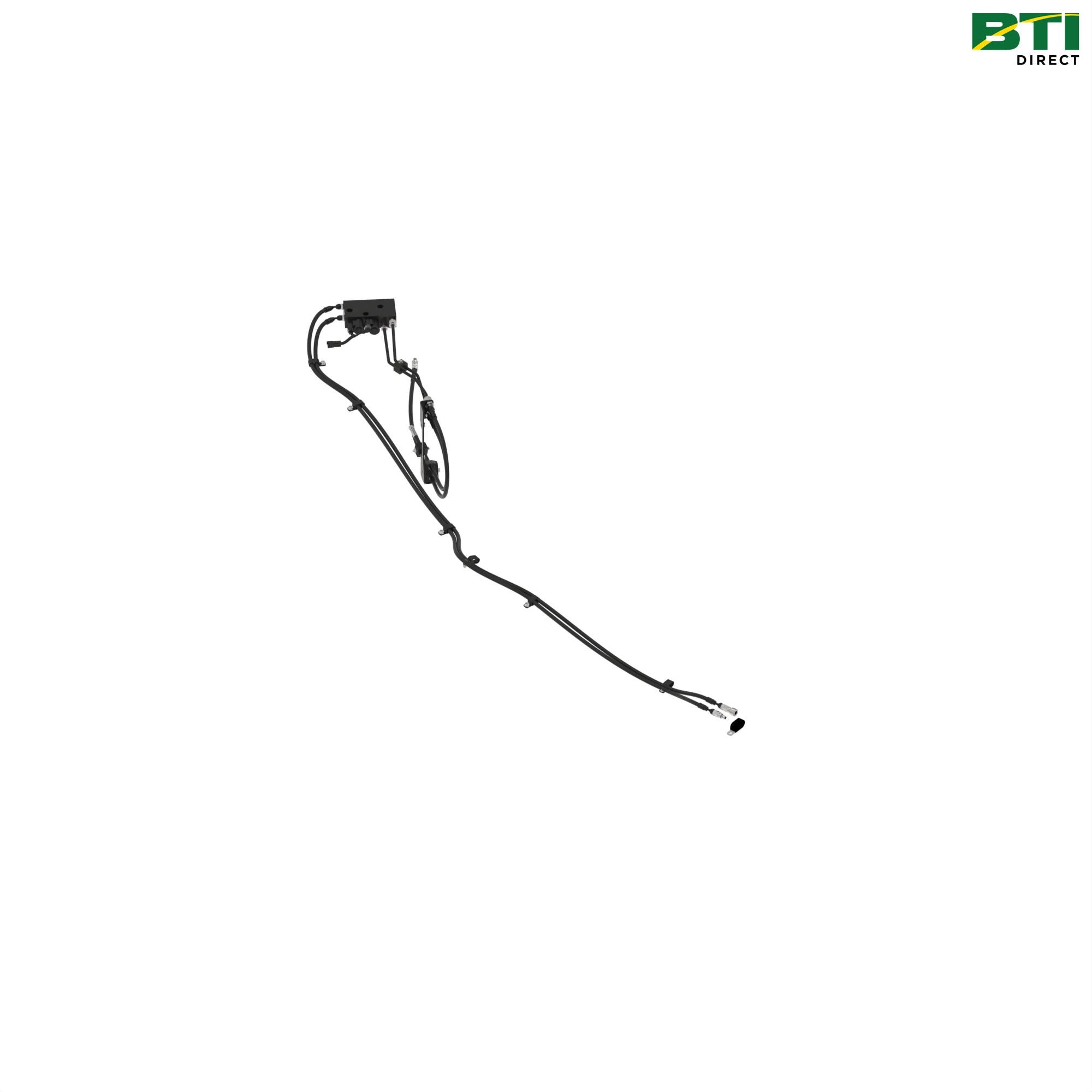 BXE10841: Spout Extension Attachment with Folding System for 12-Row Header