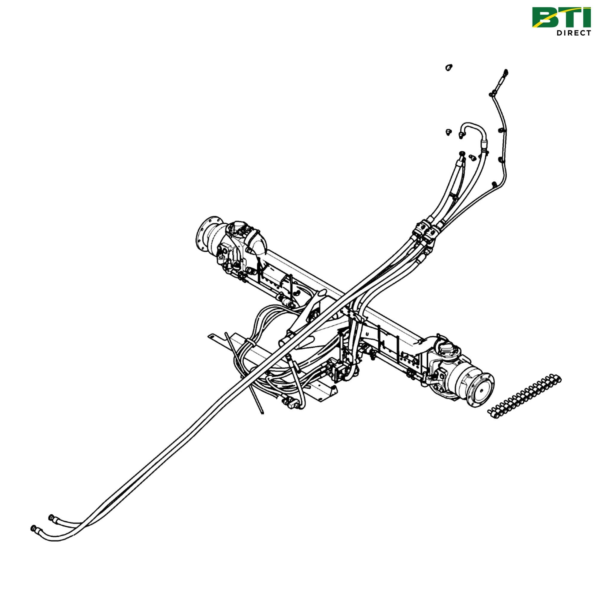 BXE10888: Four-Wheel Drive (4WD) Conversion Attachment, 3-Speed/PBST