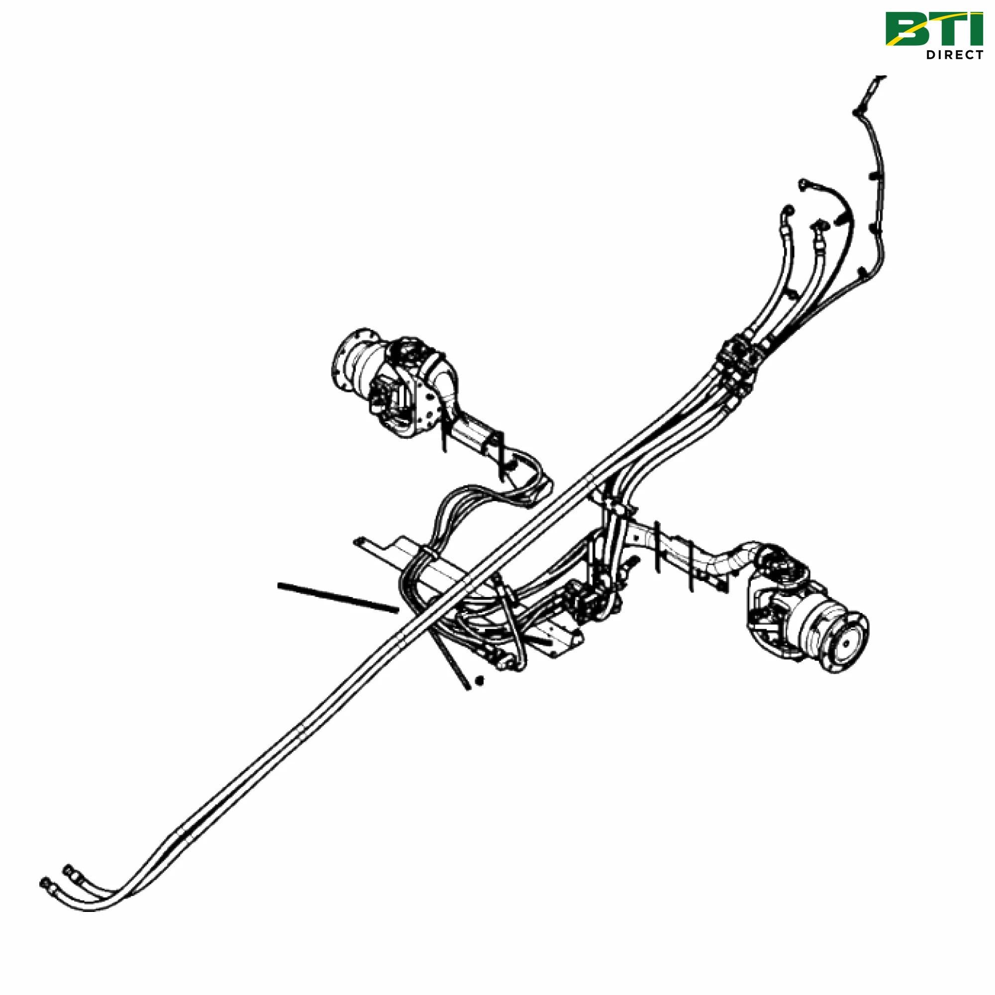BXE10890: Four-Wheel Drive (4WD) Conversion Attachment with HillMaster™