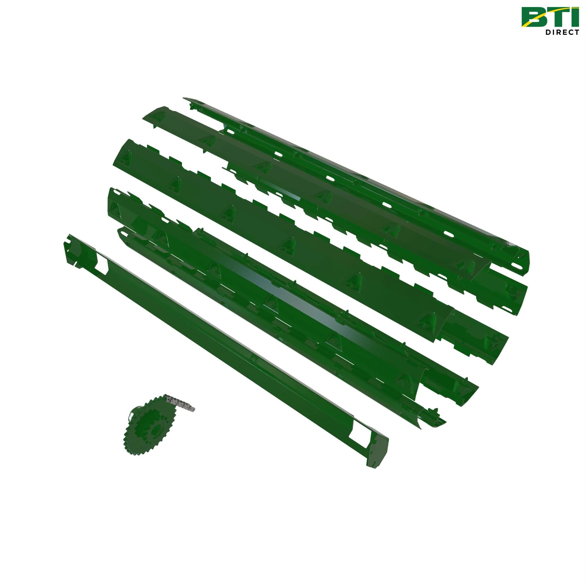 BXE11038: Threshing Cylinder Filler Plates Crop Conversion Attachment